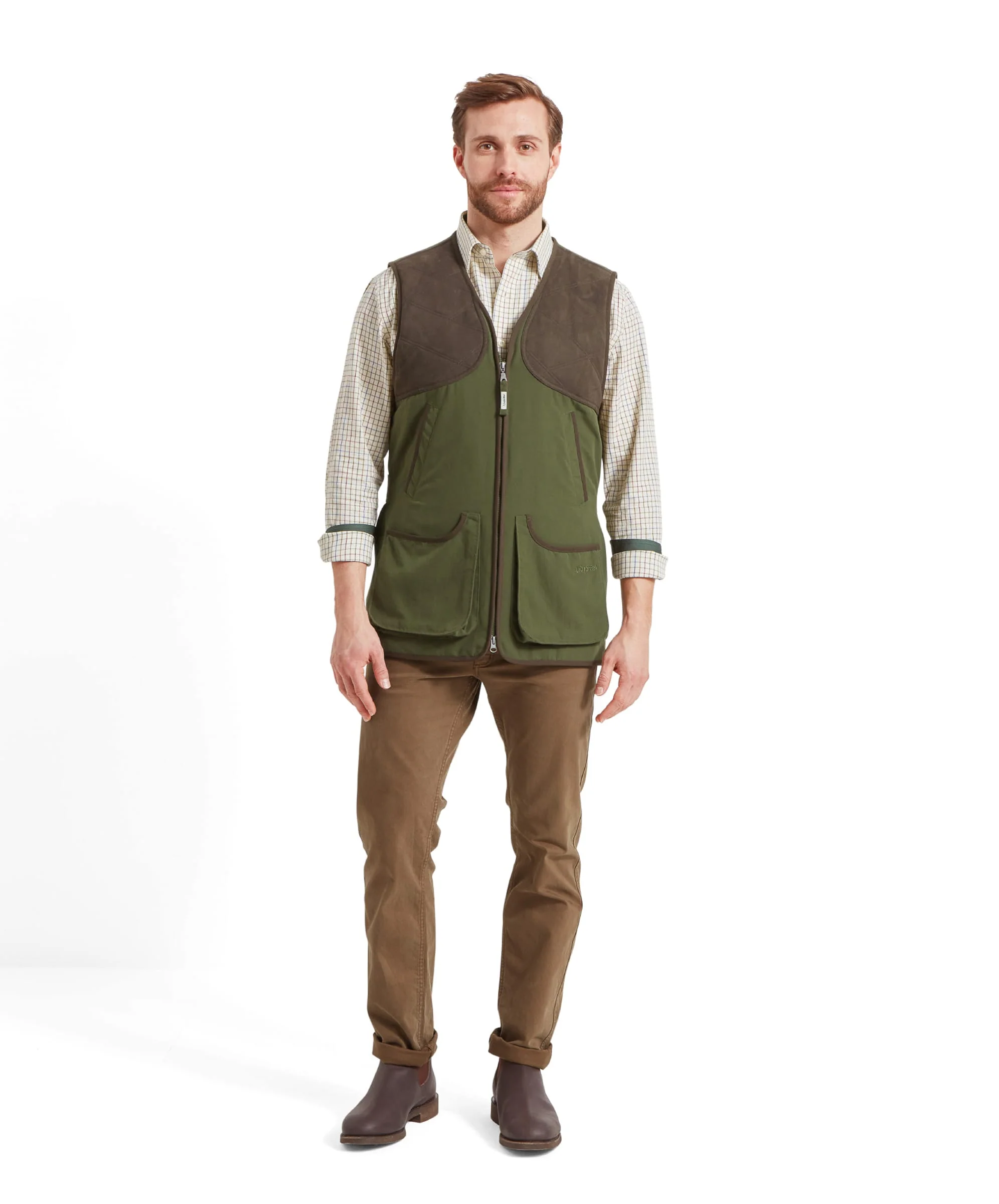 Stamford Vest II - Hunter Green - Image 3