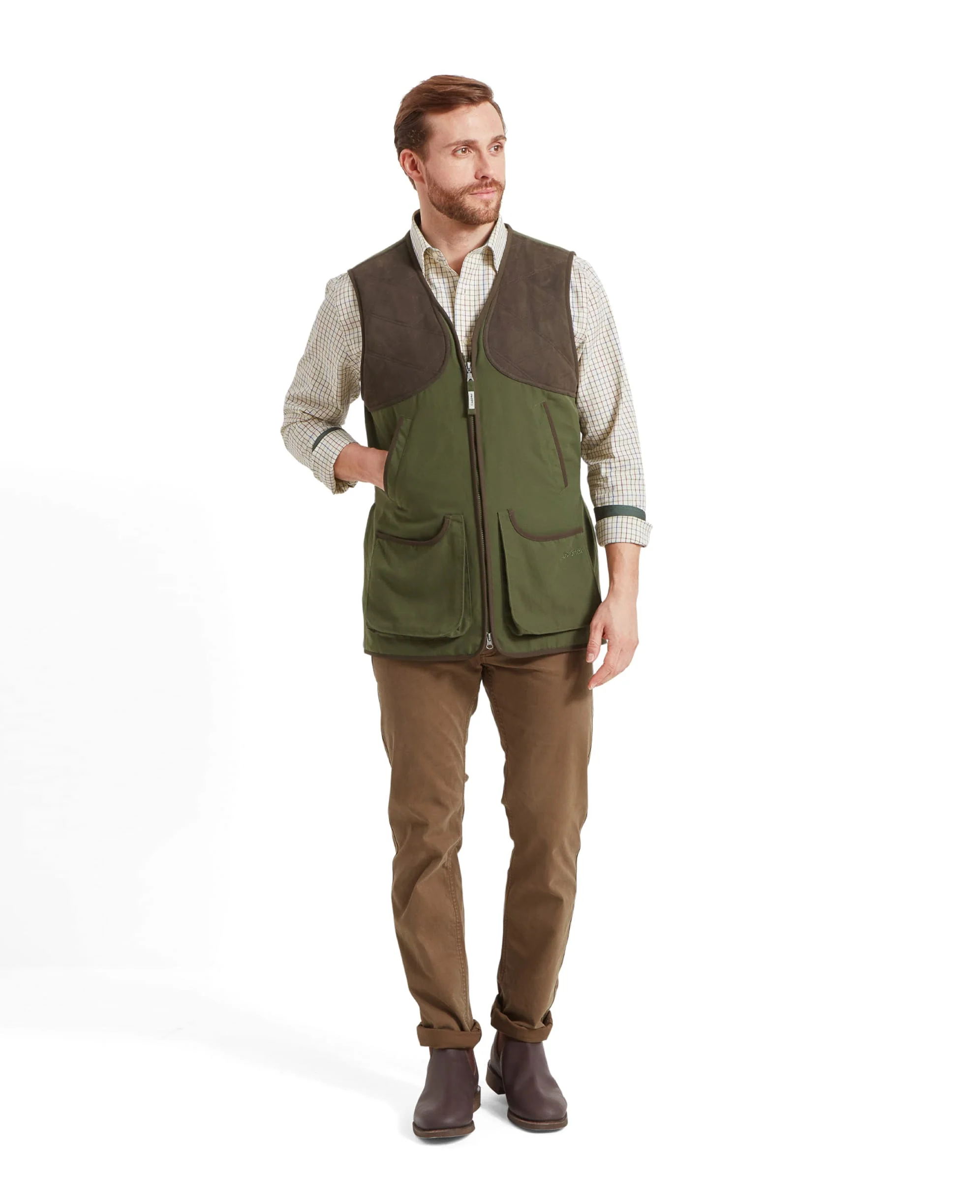 Stamford Vest II - Hunter Green - Image 9