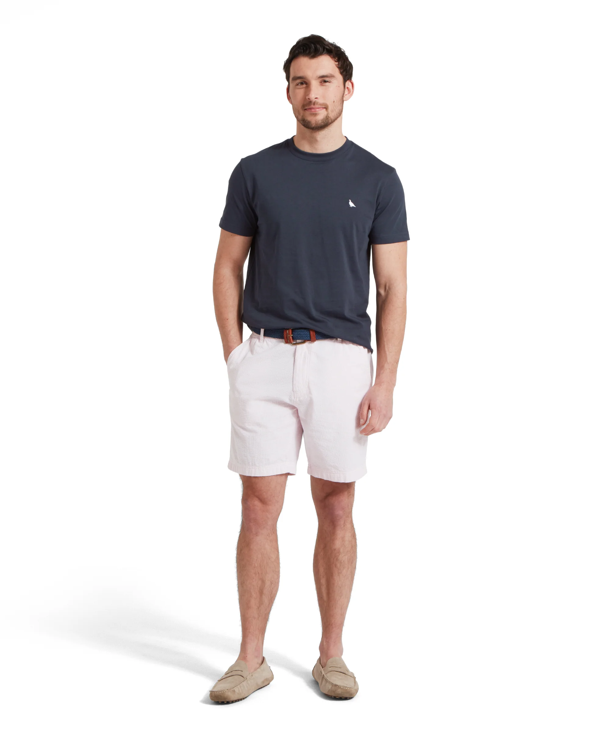 Talland T-Shirt - Navy Heritage Print - Image 4