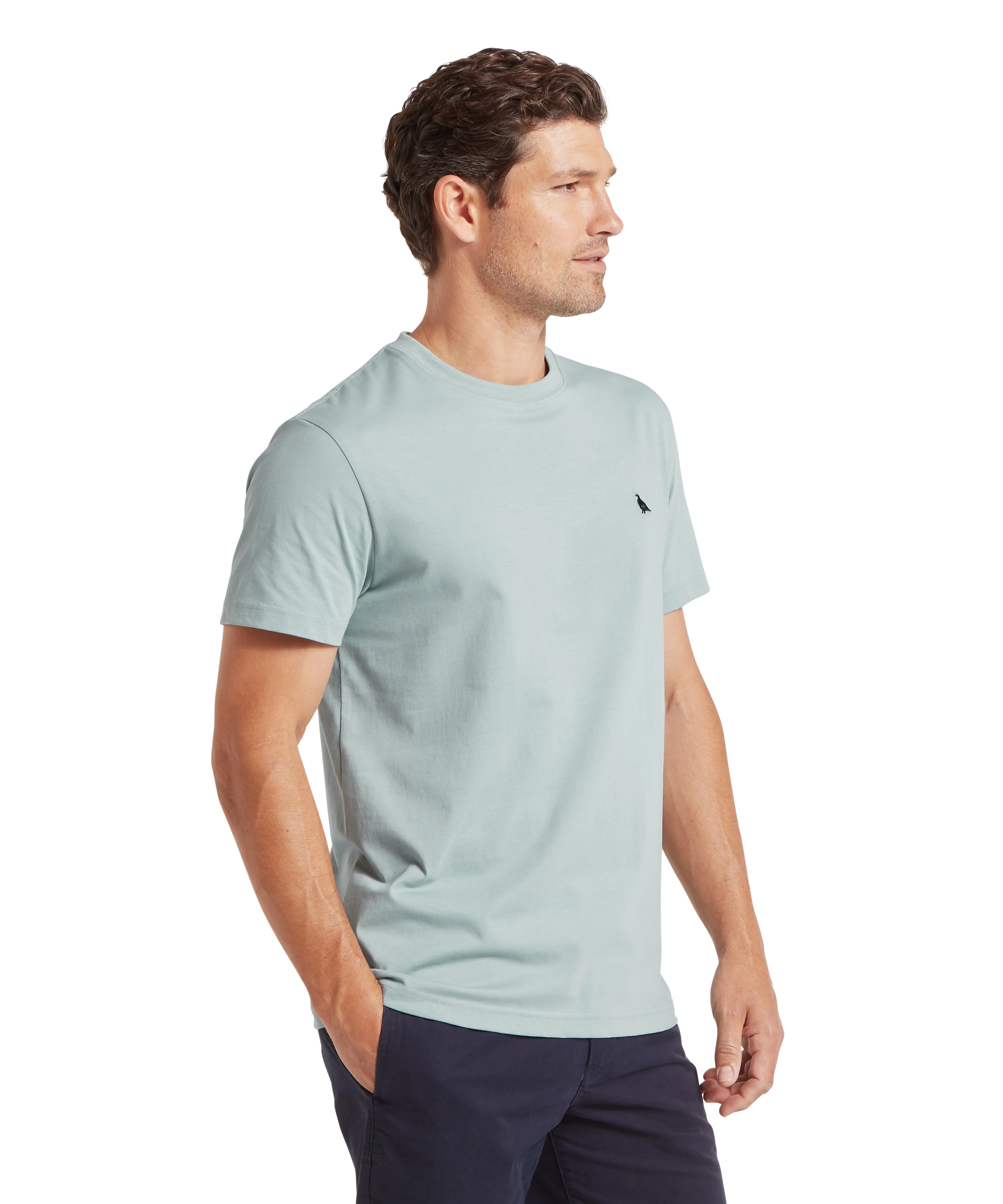Talland T-Shirt - Powder Blue - Image 4