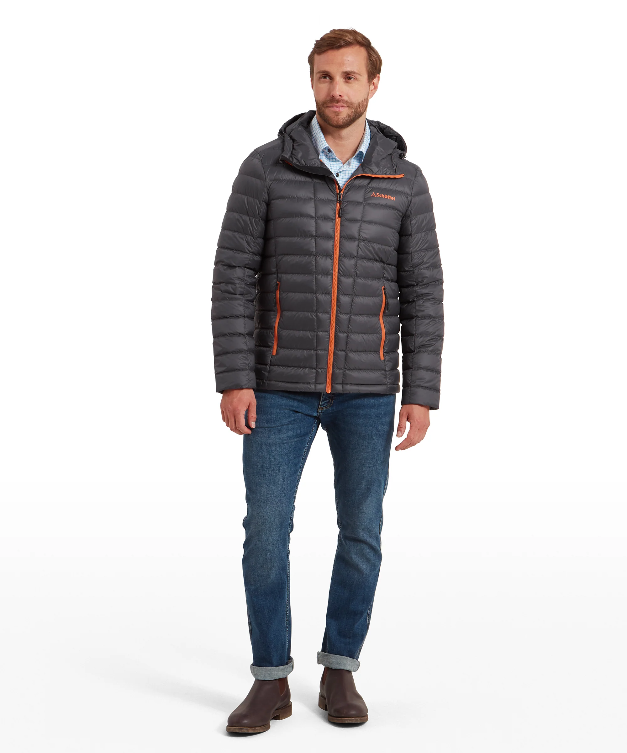 Thurso Down Jacket - Graphite - Image 3