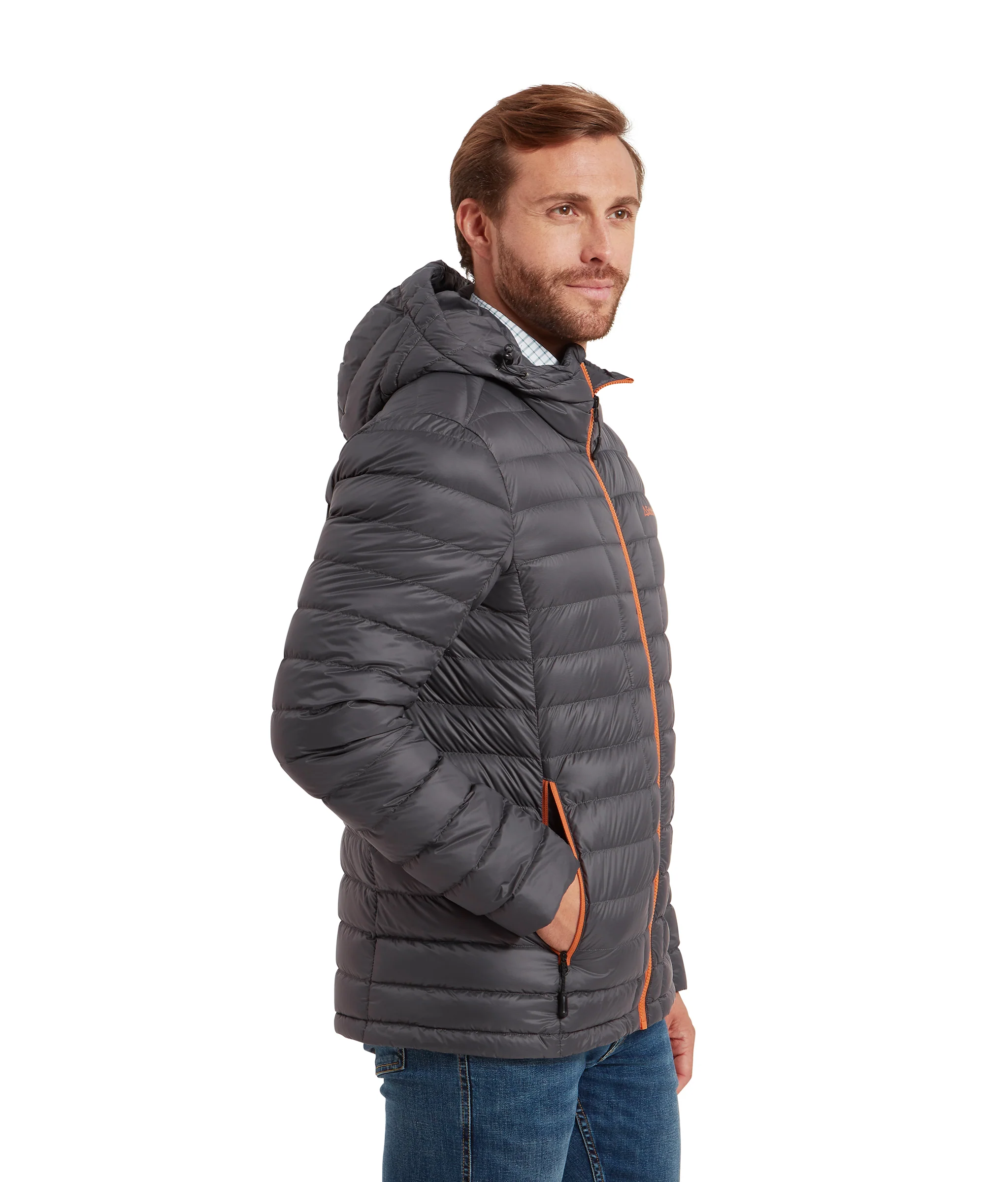 Thurso Down Jacket - Graphite - Image 4