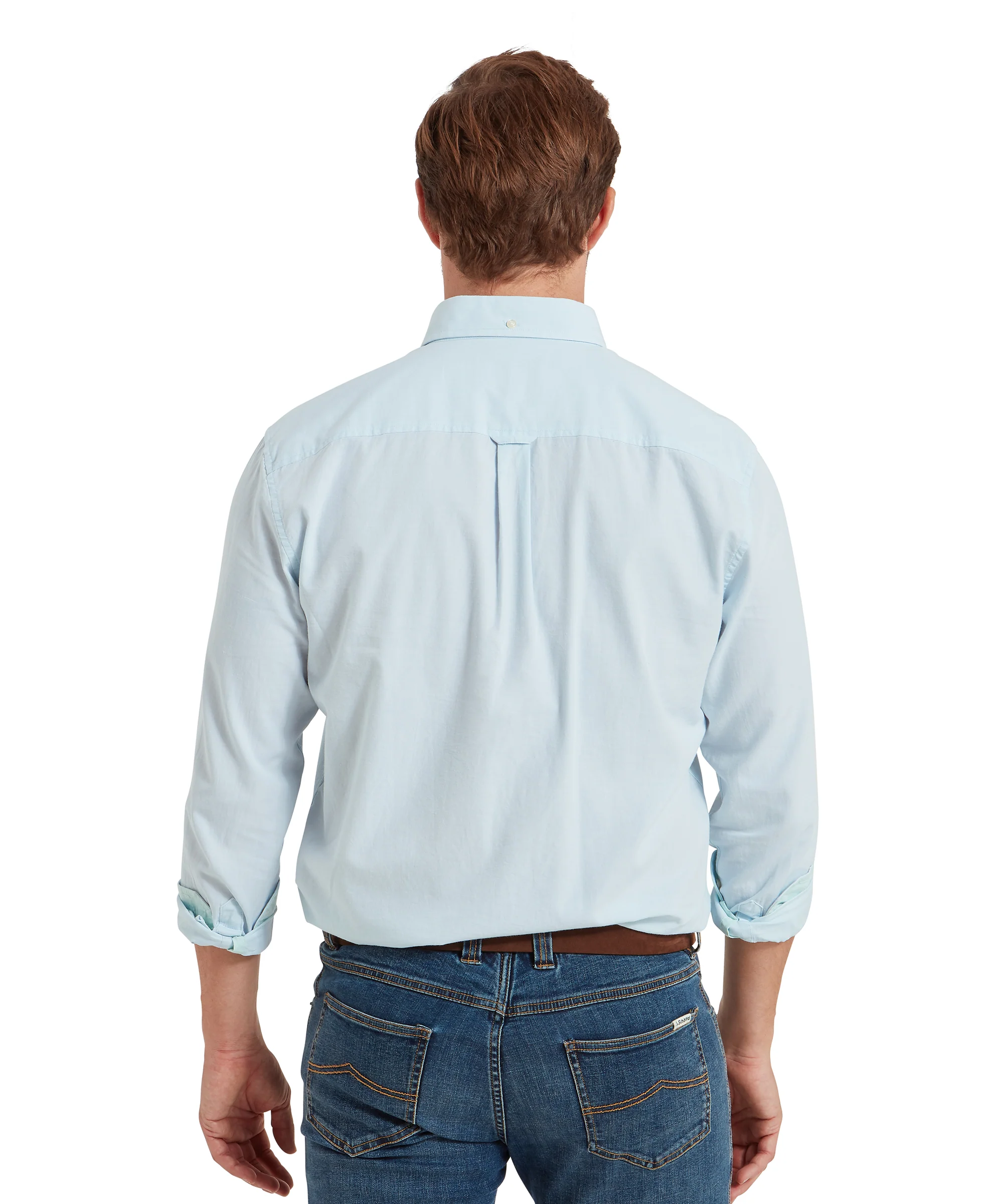 Titchwell Tailored Shirt - Pale Blue - Image 5
