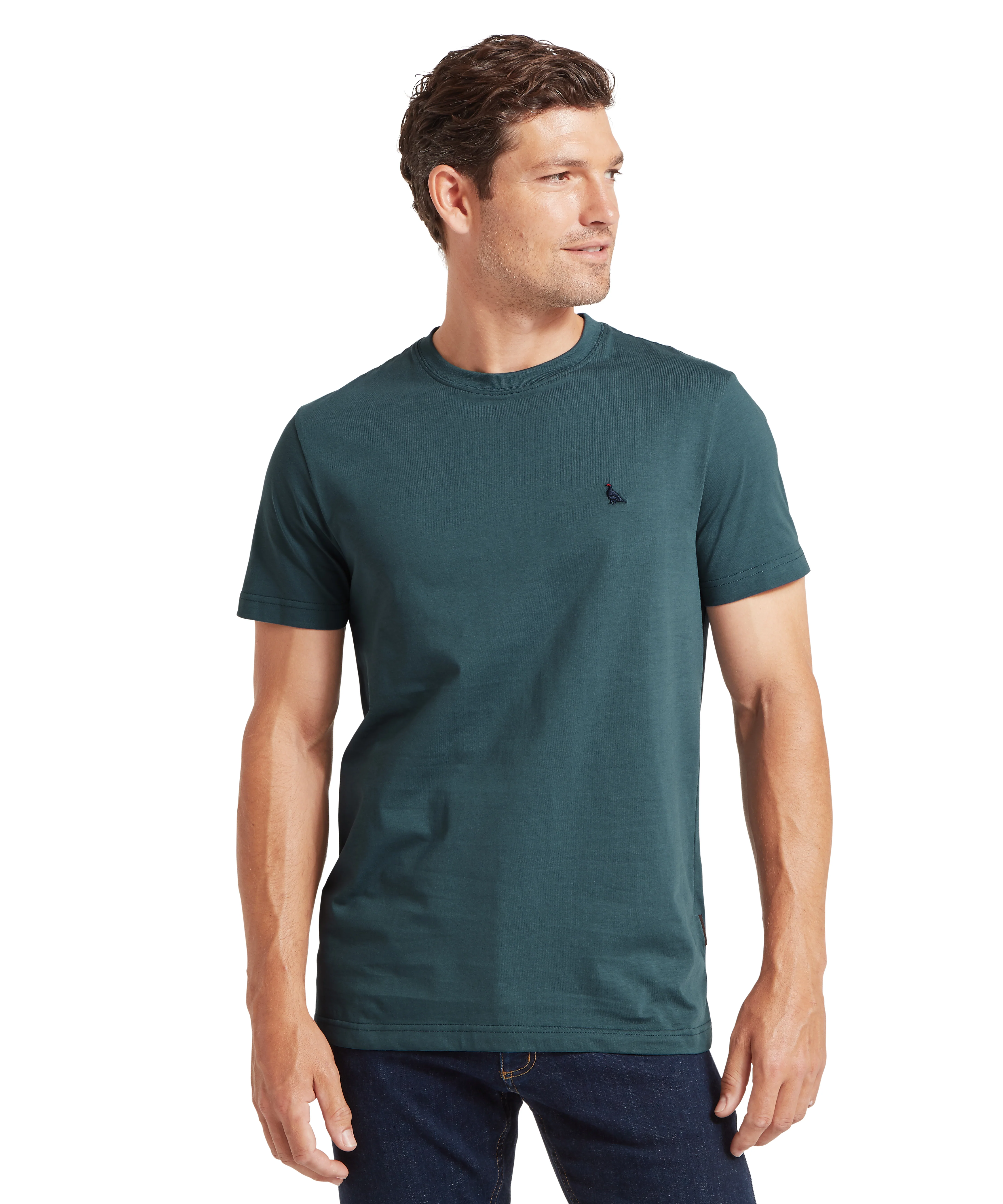Trenance T-Shirt - Deep Ocean Blue - Image 2