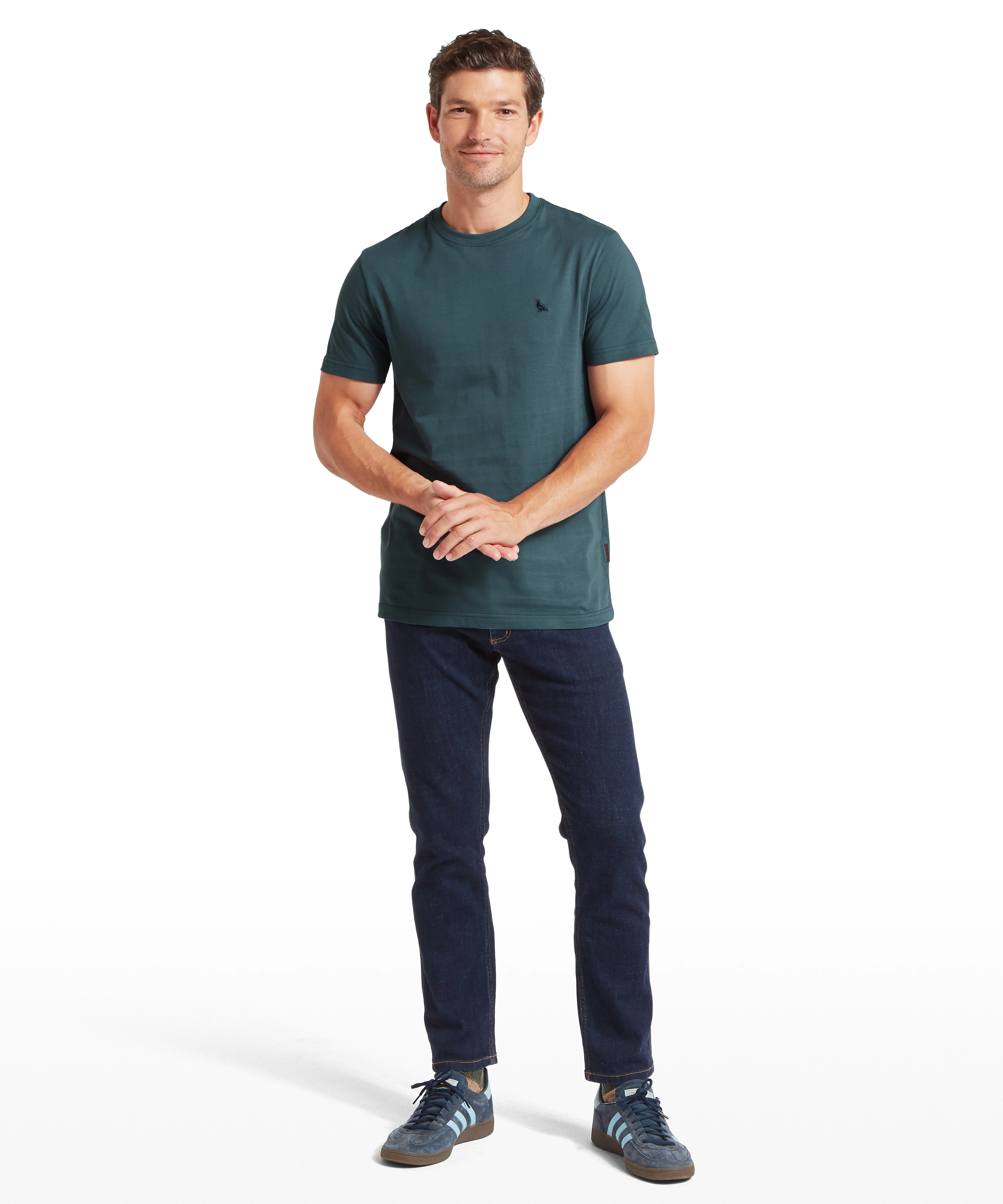 Trenance T-Shirt - Deep Ocean Blue - Image 3