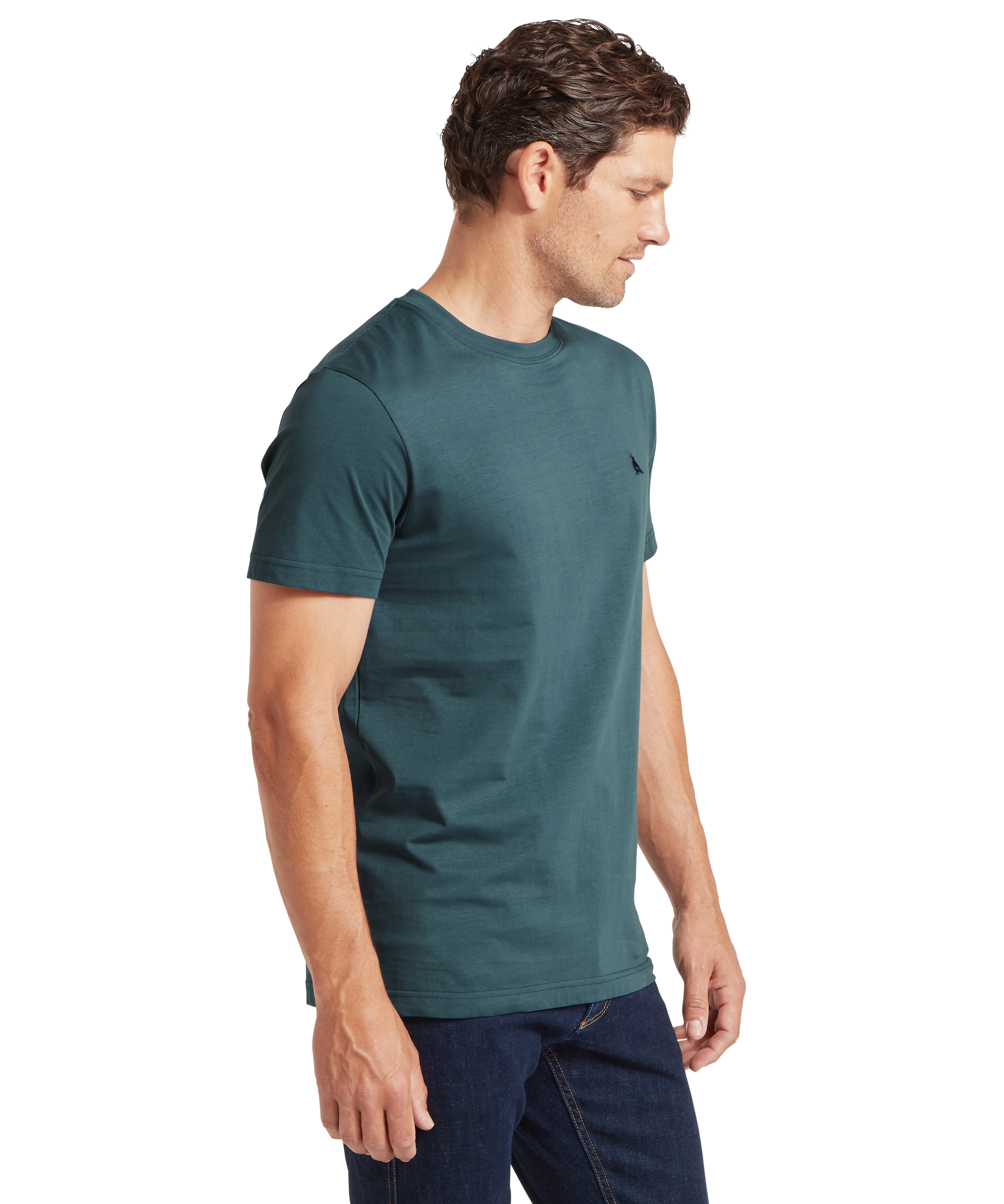 Trenance T-Shirt - Deep Ocean Blue - Image 4