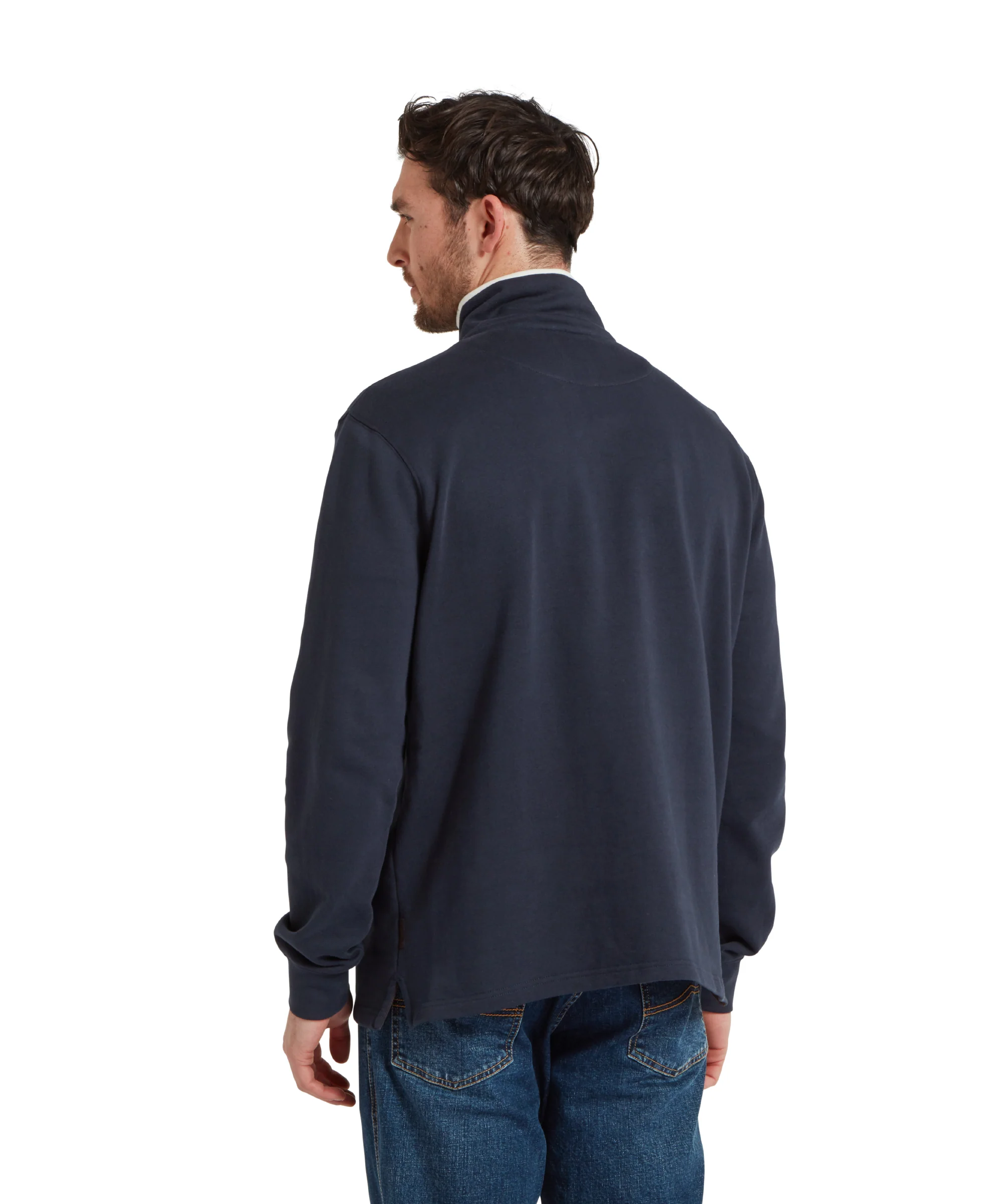 Trencrom Quarter Zip - Navy/Stone - Image 5