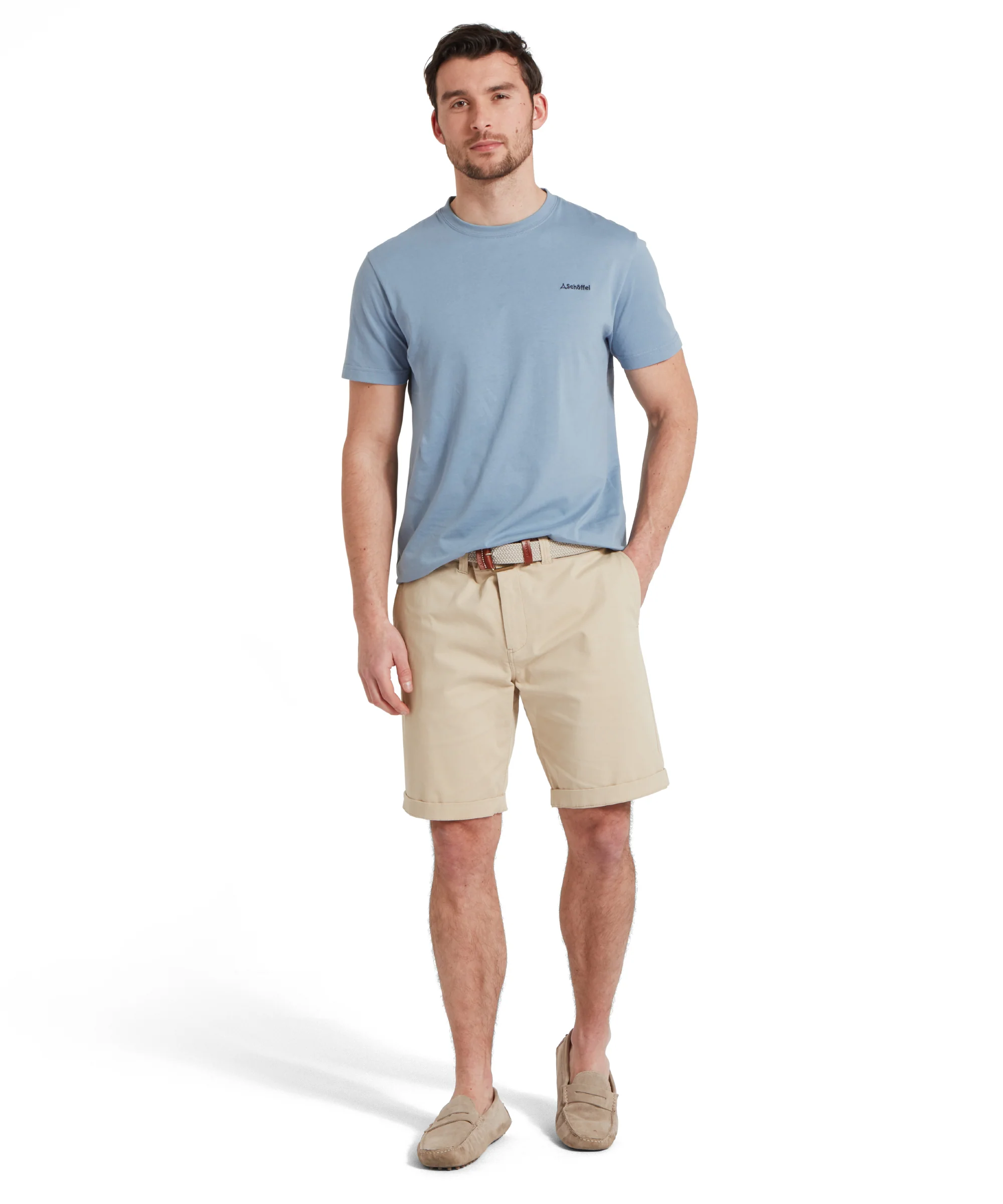 Trevone T-Shirt - Pigeon Blue - Image 4