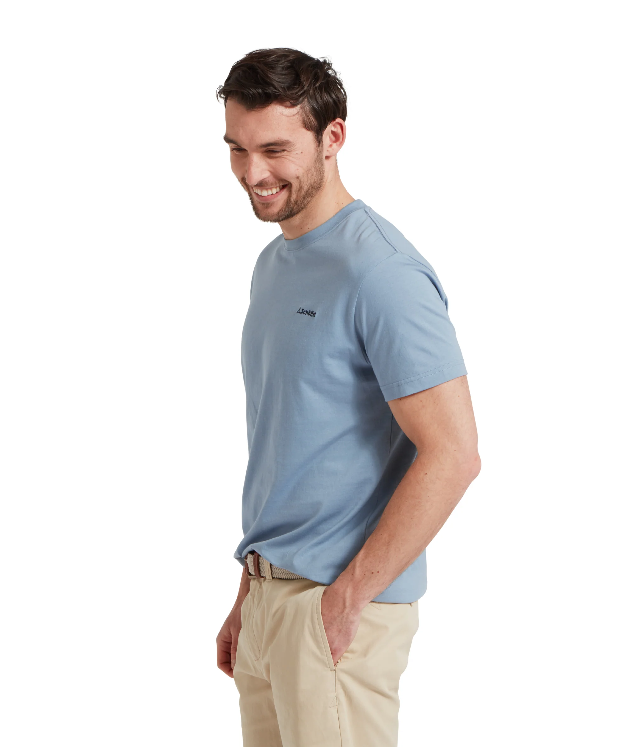 Trevone T-Shirt - Pigeon Blue - Image 5
