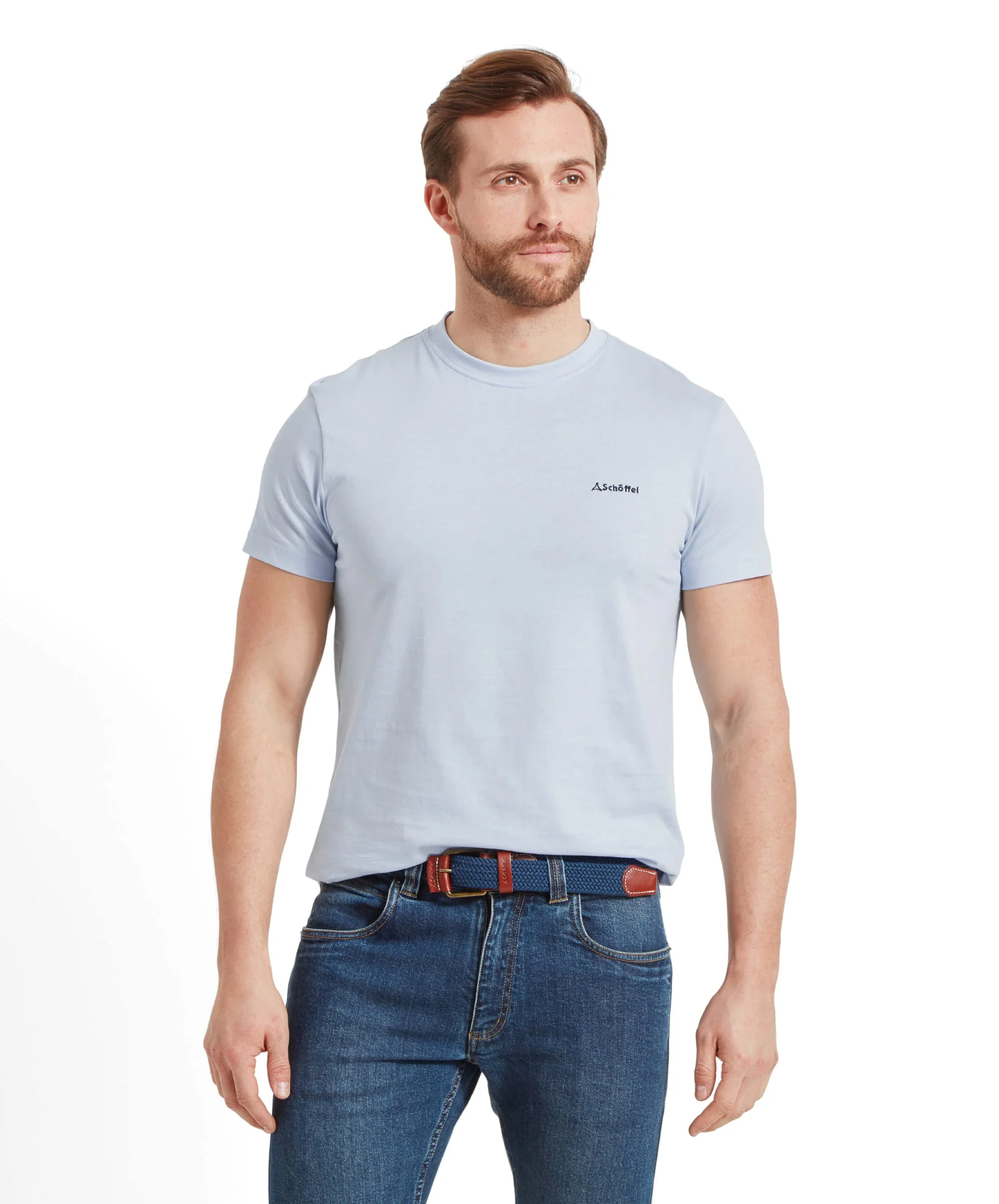 Trevone T Shirt - Sky Blue - Image 2