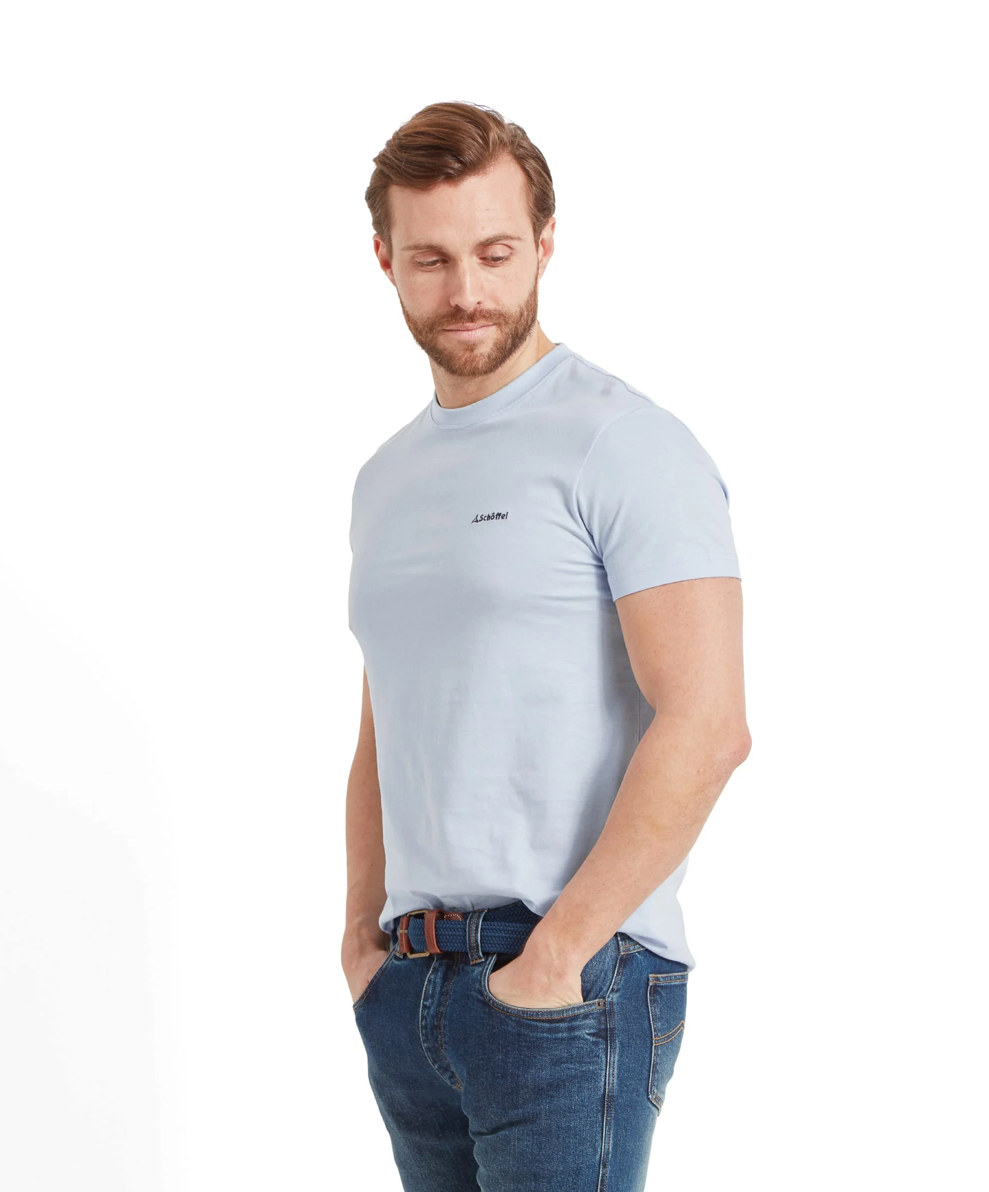Trevone T Shirt - Sky Blue - Image 4