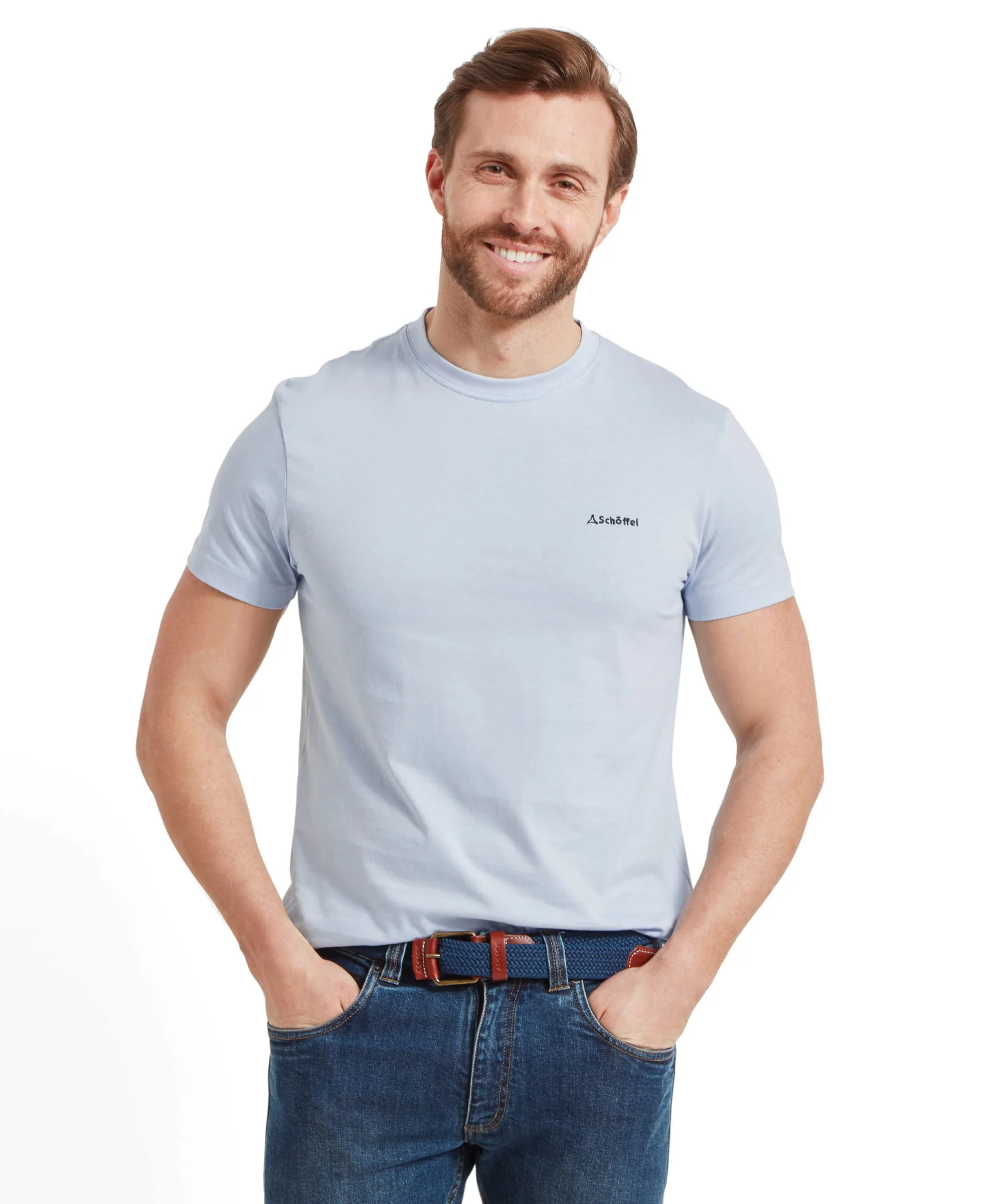 Trevone T Shirt - Sky Blue - Image 7