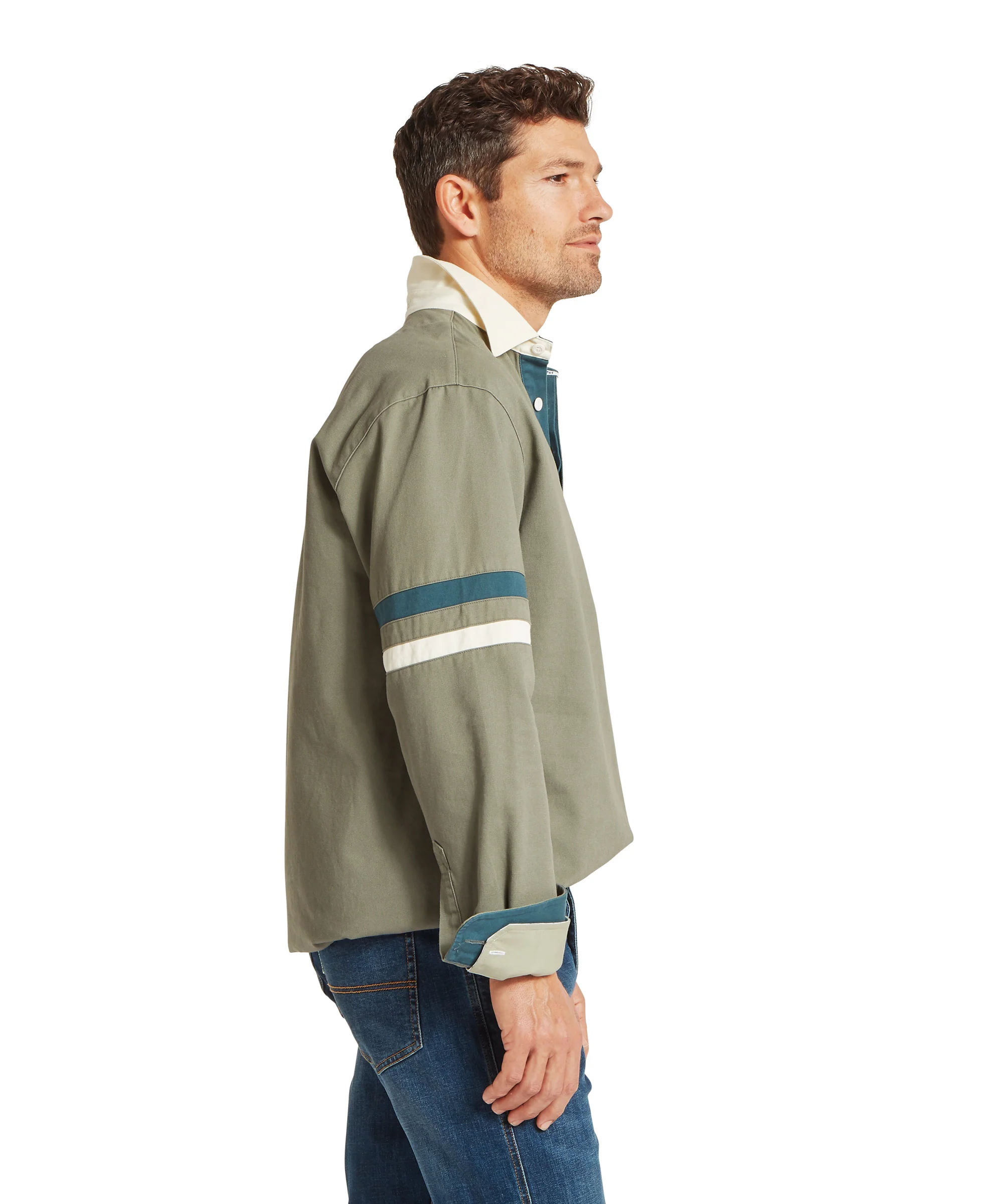 Truro Deck Shirt - Agave Green - Image 4