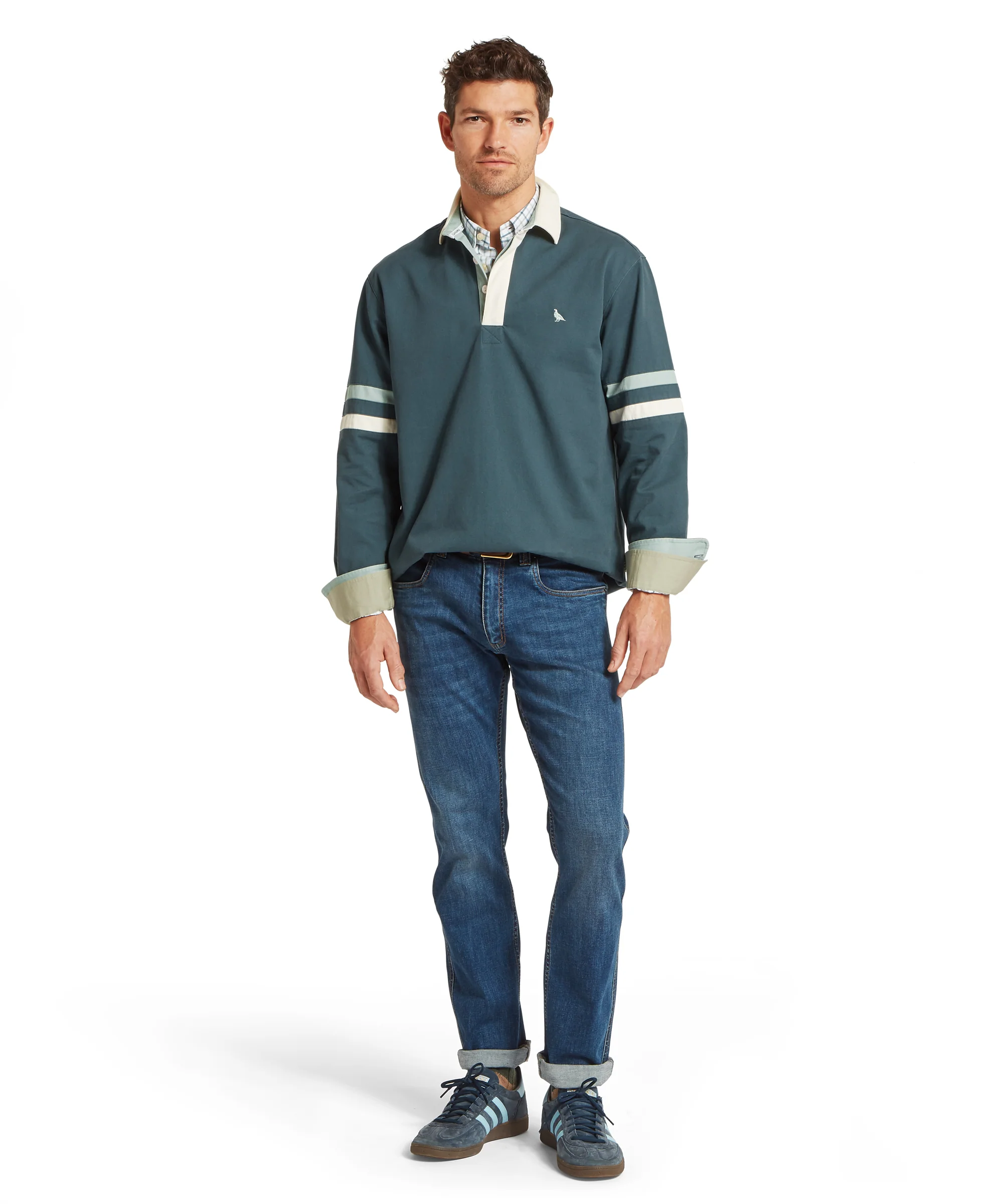 Truro Deck Shirt - Deep Ocean Blue - Image 3