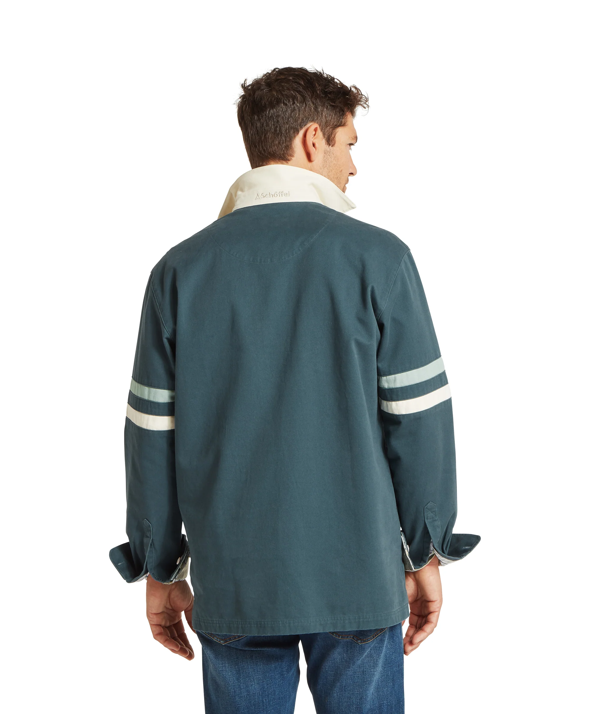 Truro Deck Shirt - Deep Ocean Blue - Image 5