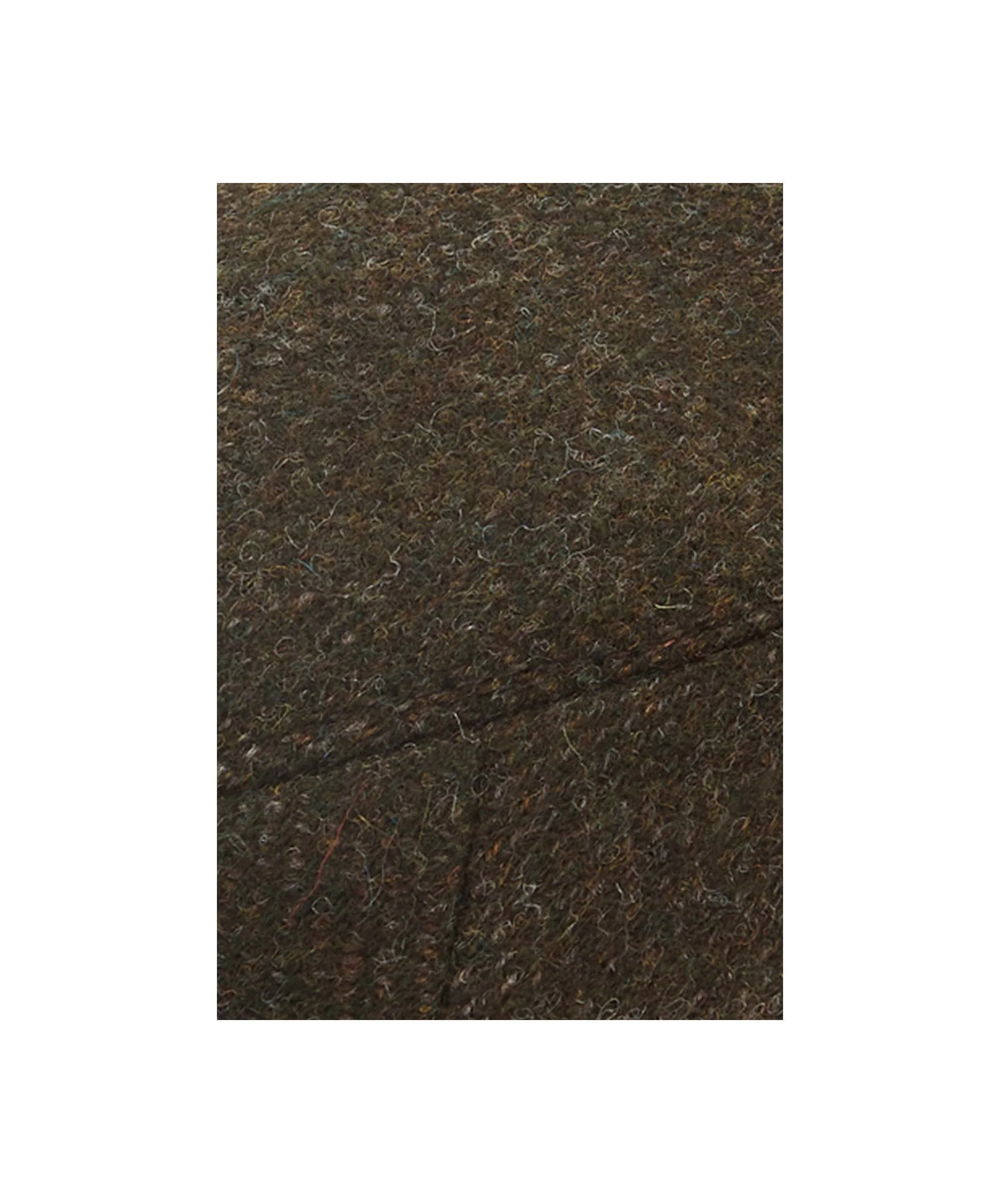 Tweed Classic Cap - Dark Olive Herringbone Tweed - Image 2
