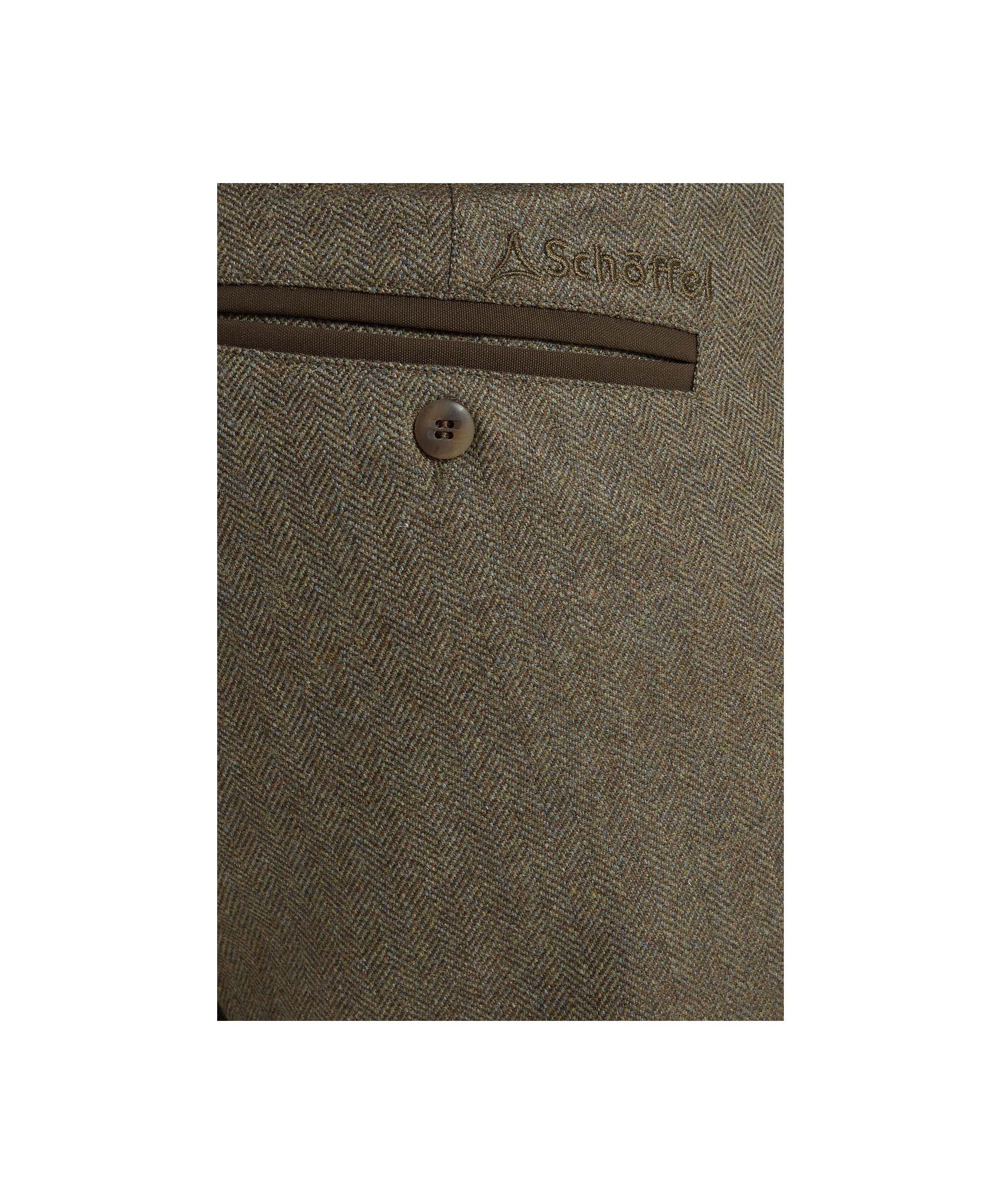 Tweed Plus Twos - Loden Green Herringbone Tweed - Image 2