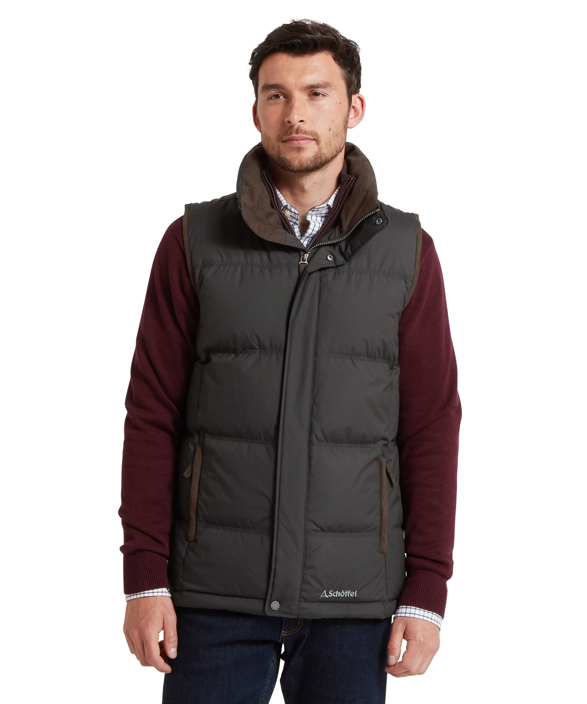 Twickenham II Gilet - Charcoal - Image 2