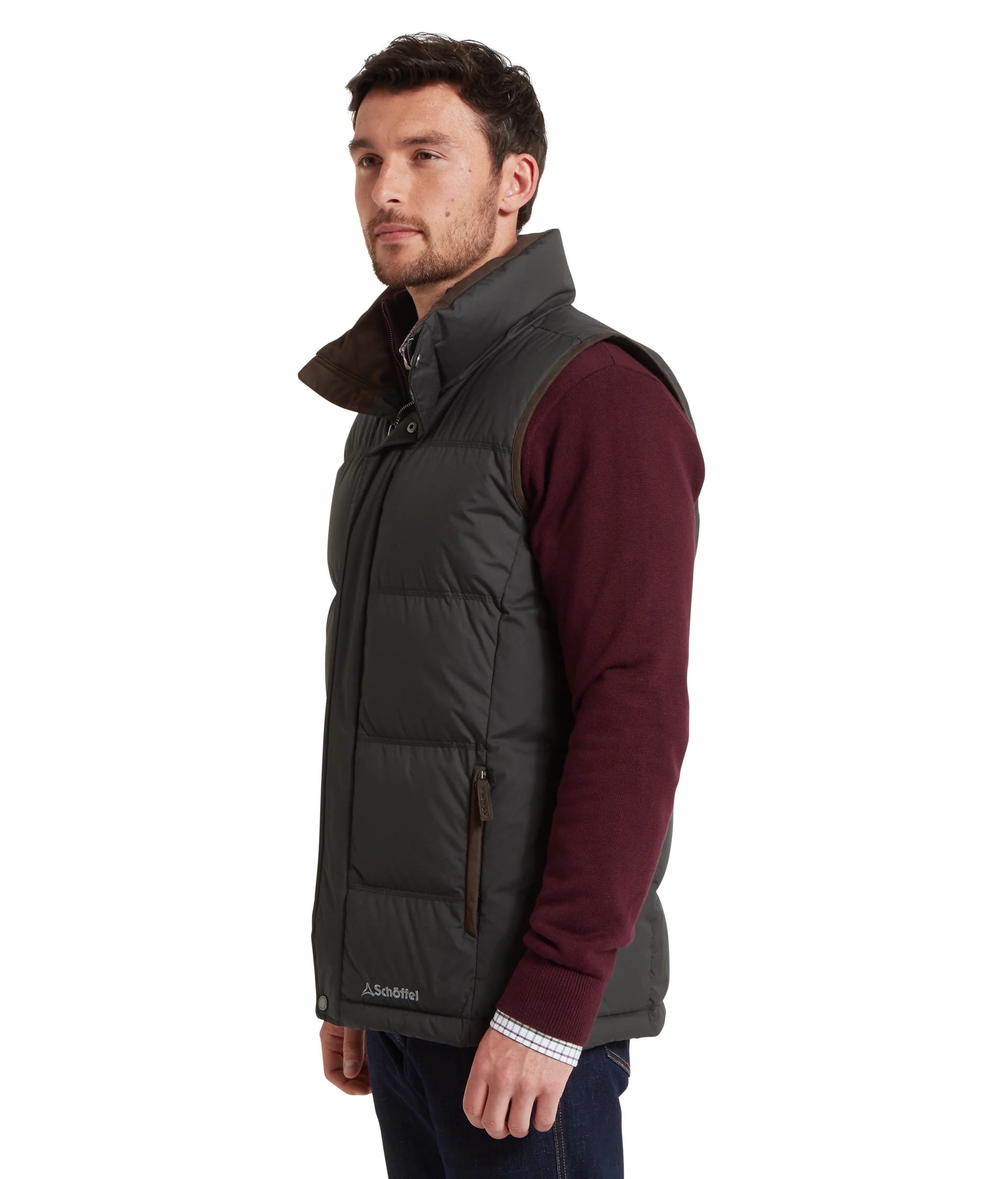 Twickenham II Gilet - Charcoal - Image 4