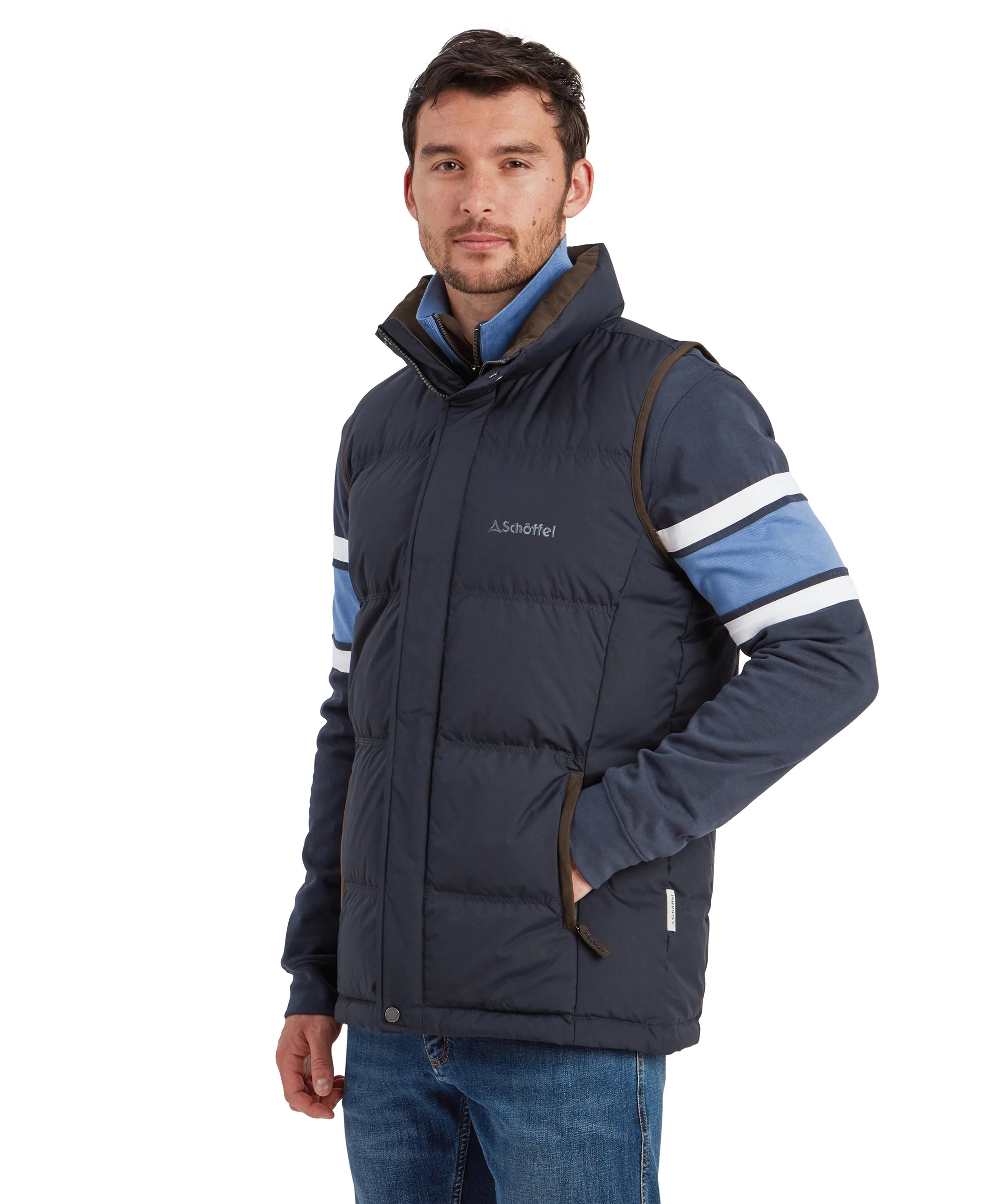 Twickenham II Gilet - True Navy - Image 2