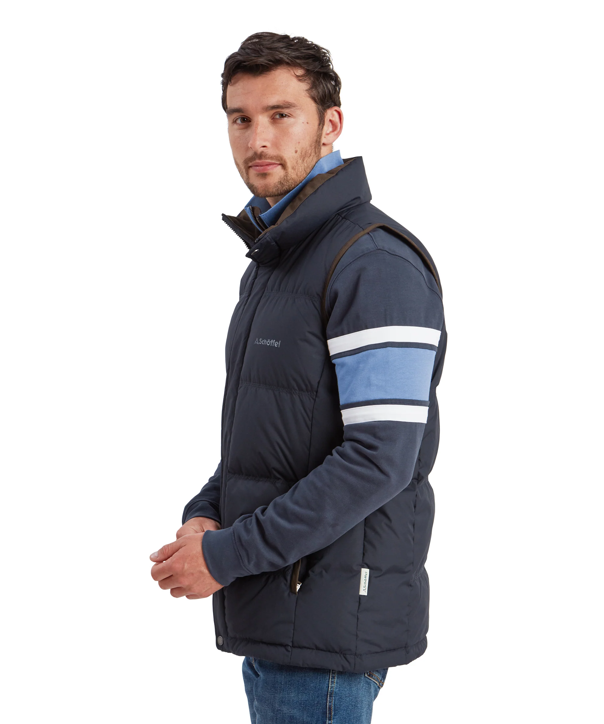 Twickenham II Gilet - True Navy - Image 4