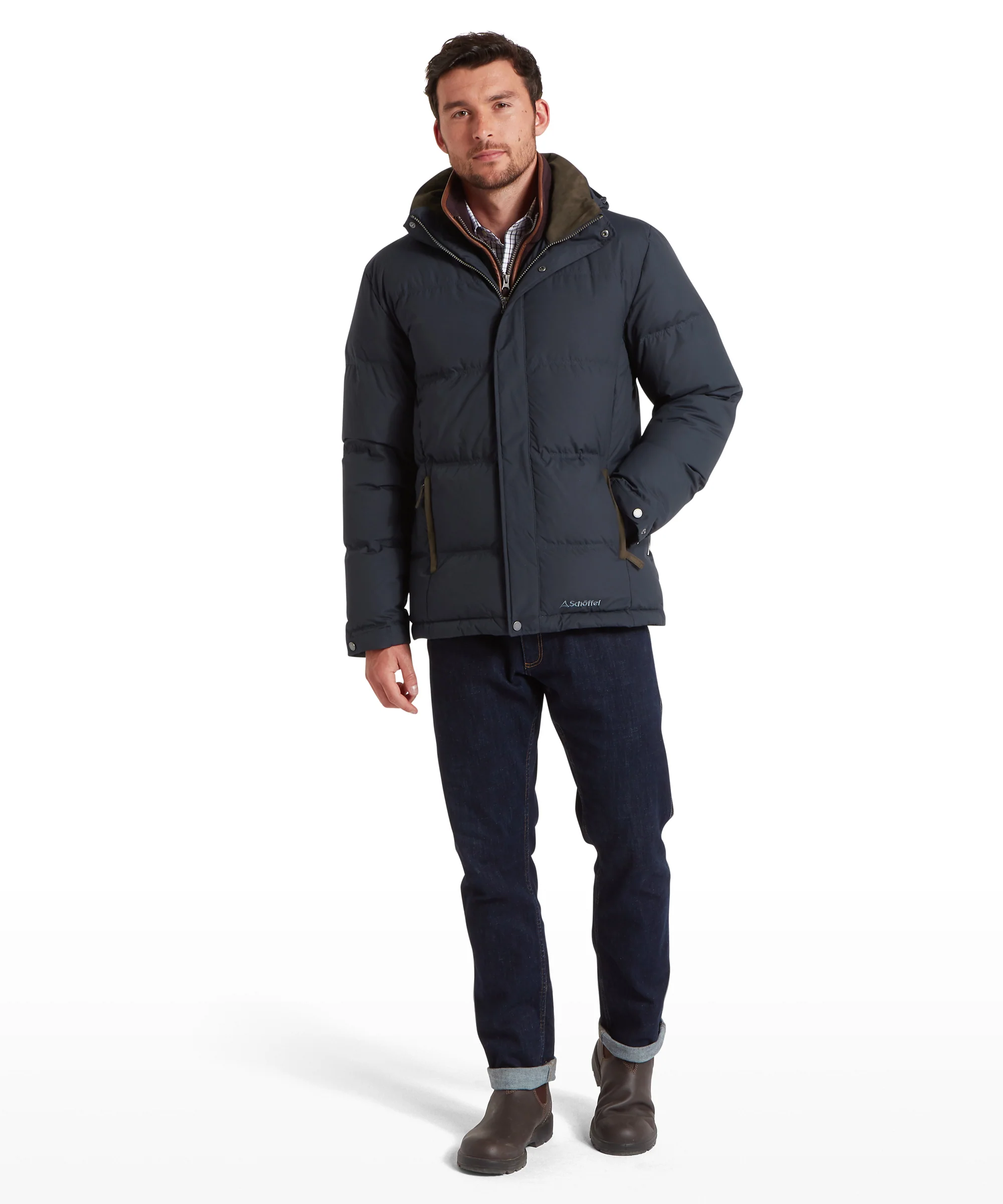Twickenham II Jacket - True Navy - Image 3