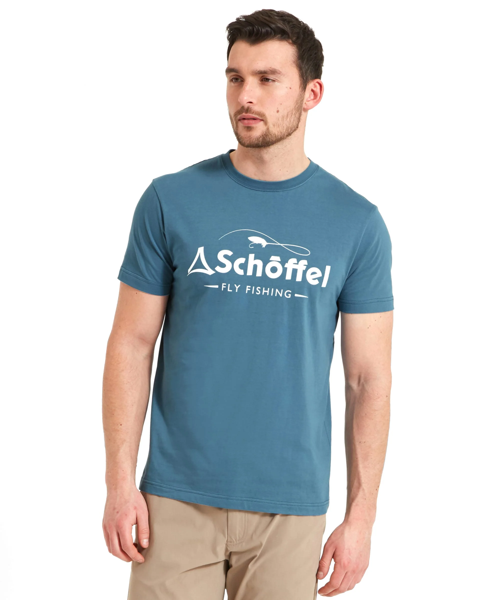 Tyne T-Shirt - River Blue - Image 2