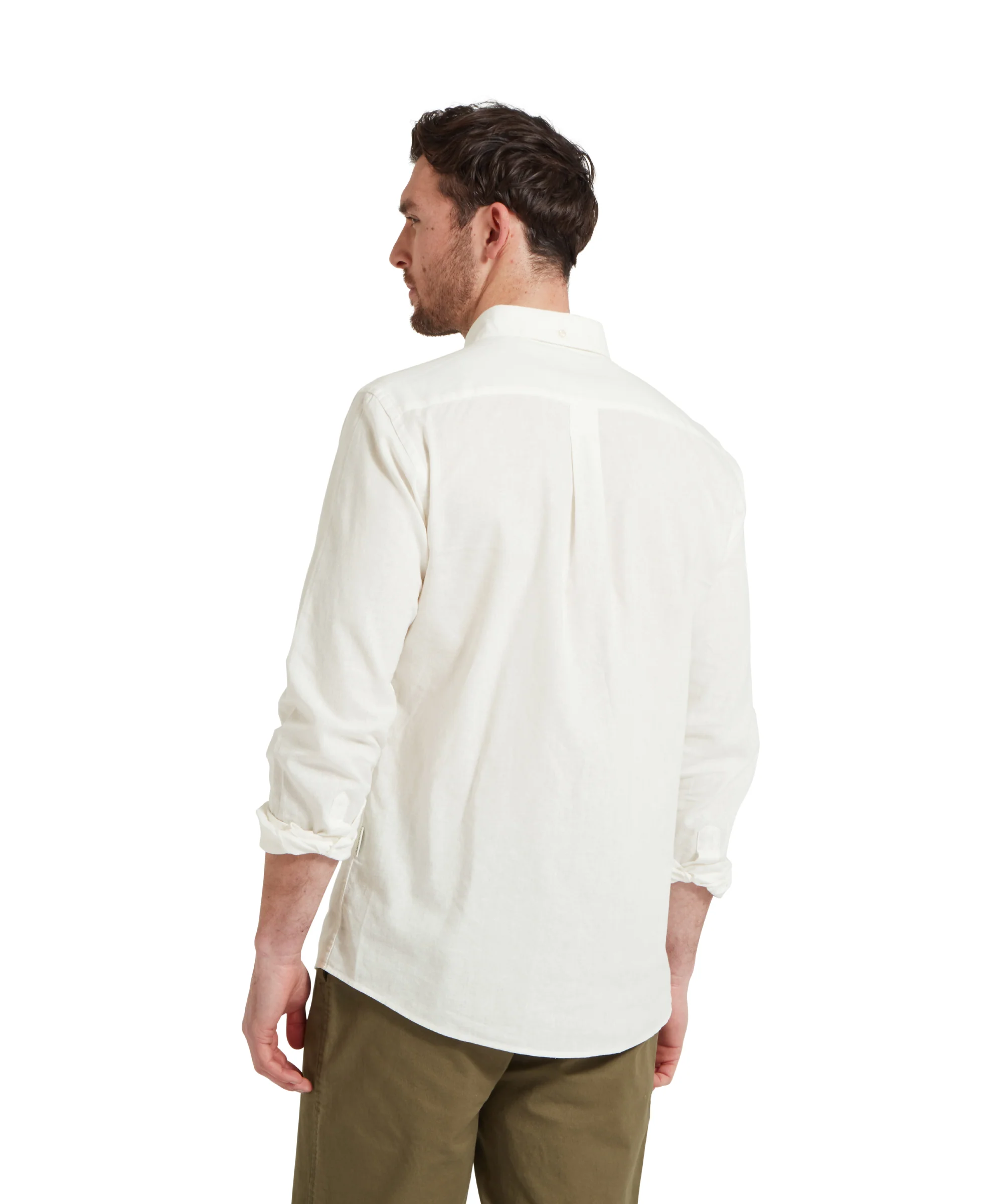 Walsingham Linen Shirt - White - Image 6