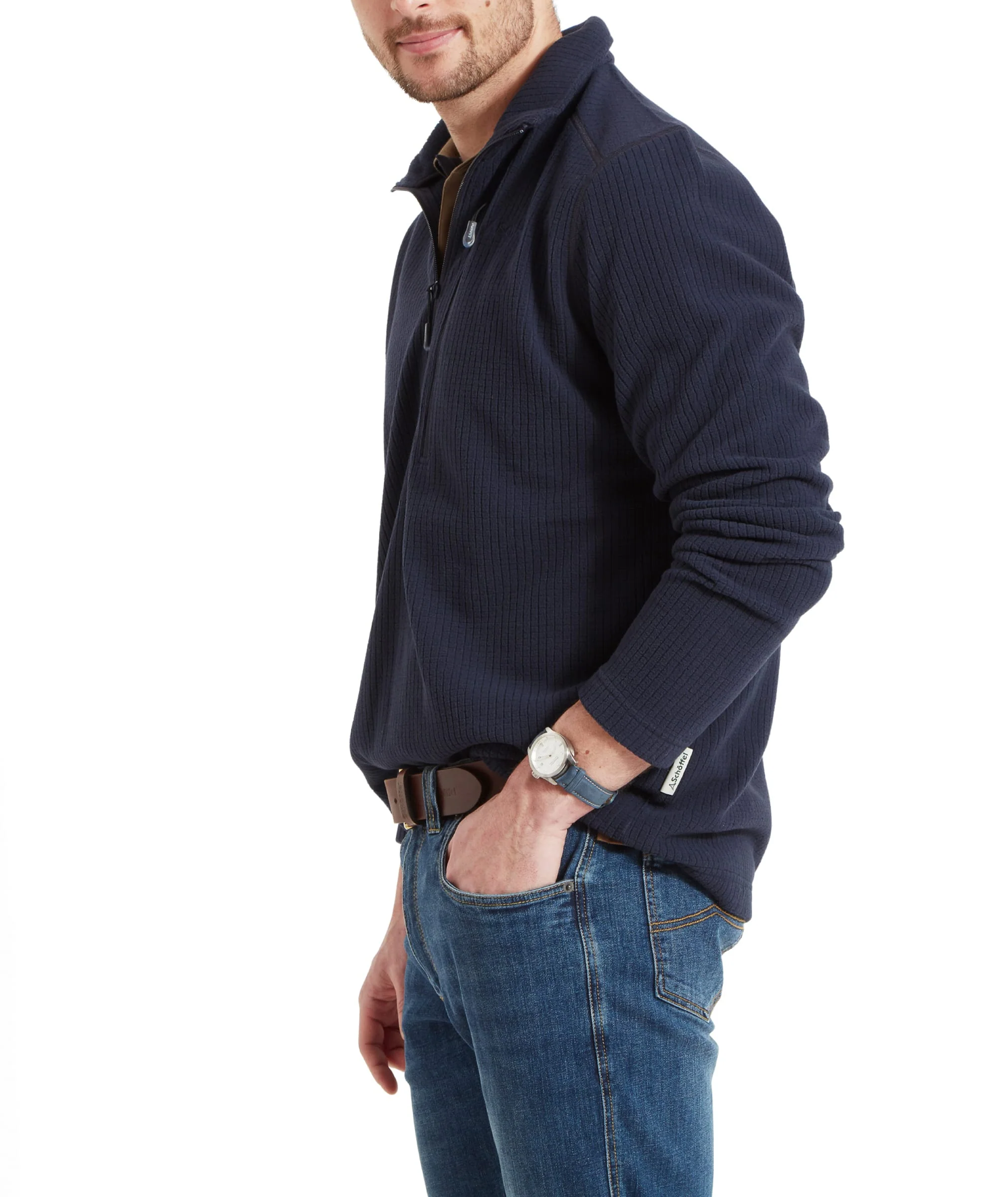 Welland Lightweight Fleece - Midnight - Image 4