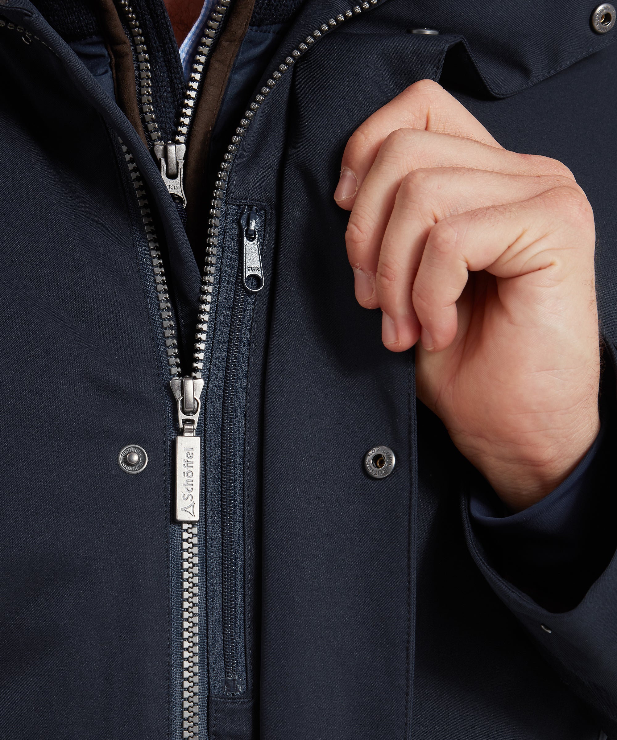 Whitton Waterproof Coat - Navy - Image 10