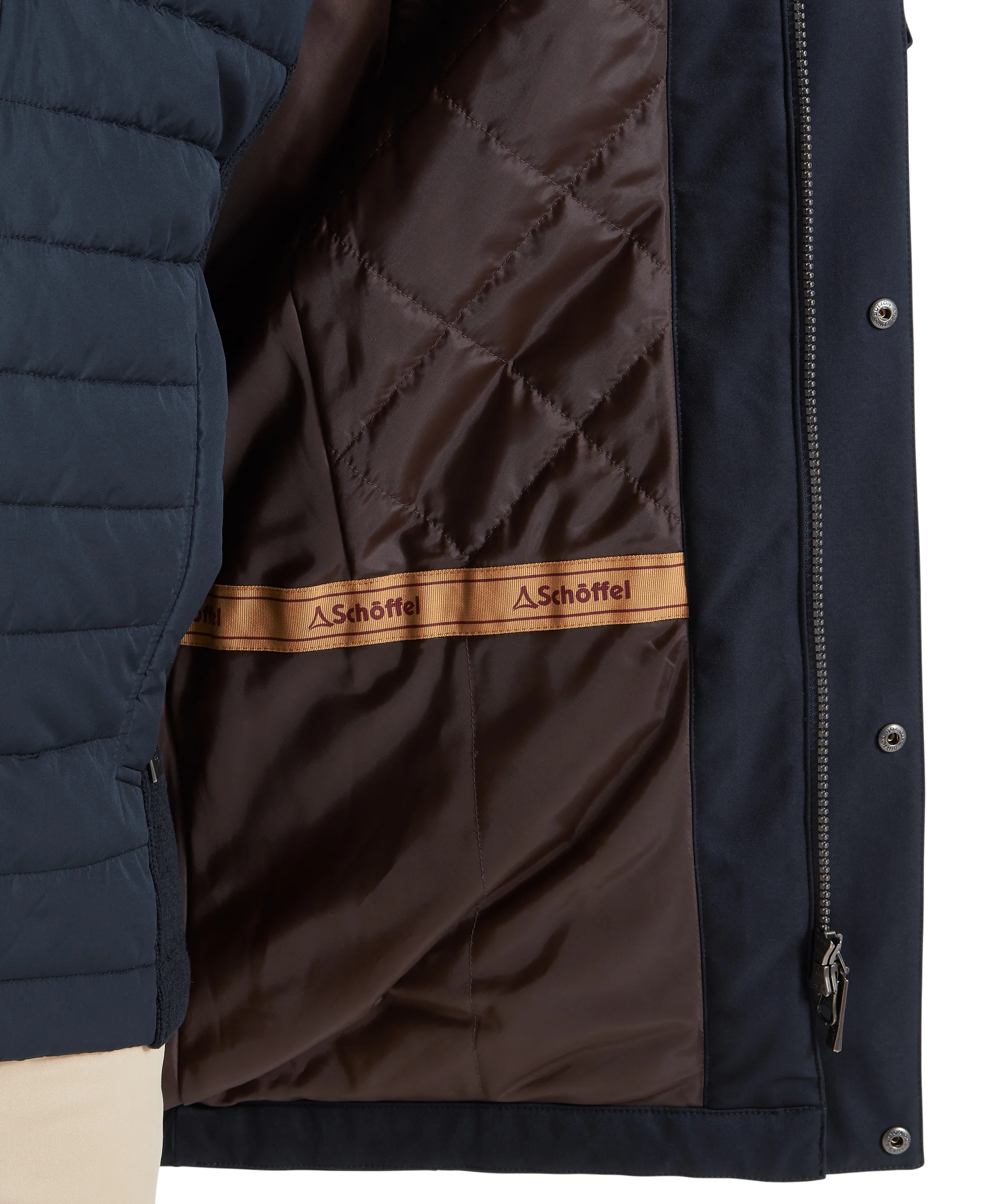Whitton Waterproof Coat - Navy - Image 11