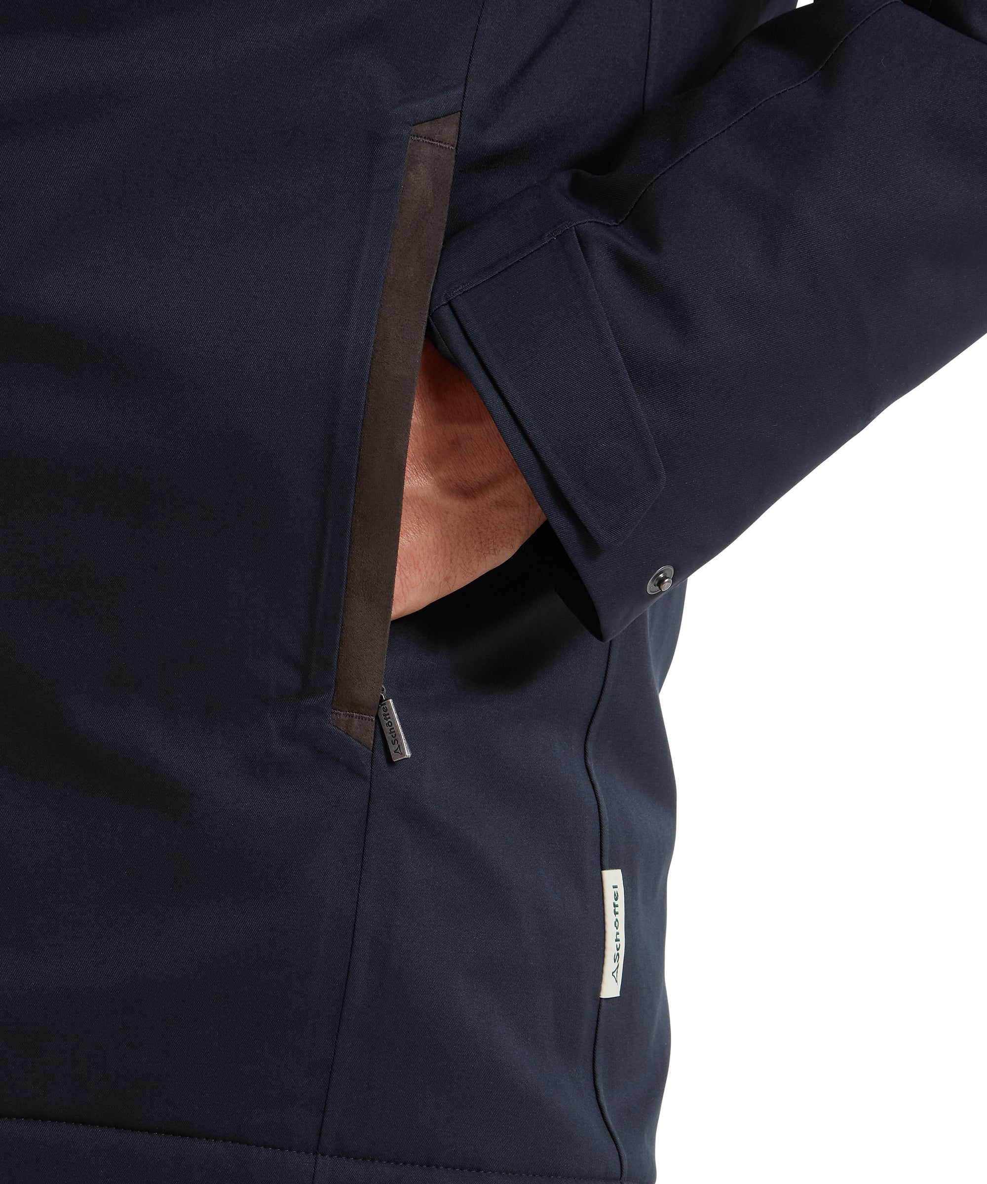 Whitton Waterproof Coat - Navy - Image 8