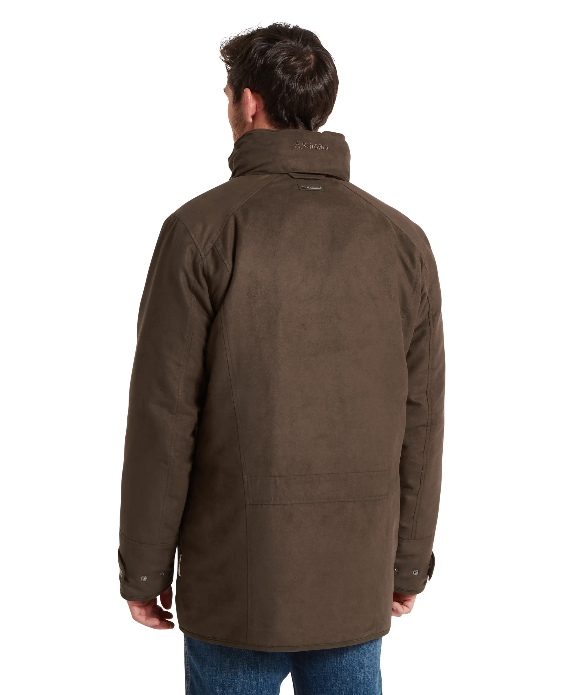 Oundle Country Coat - Coffee Bean - Image 2