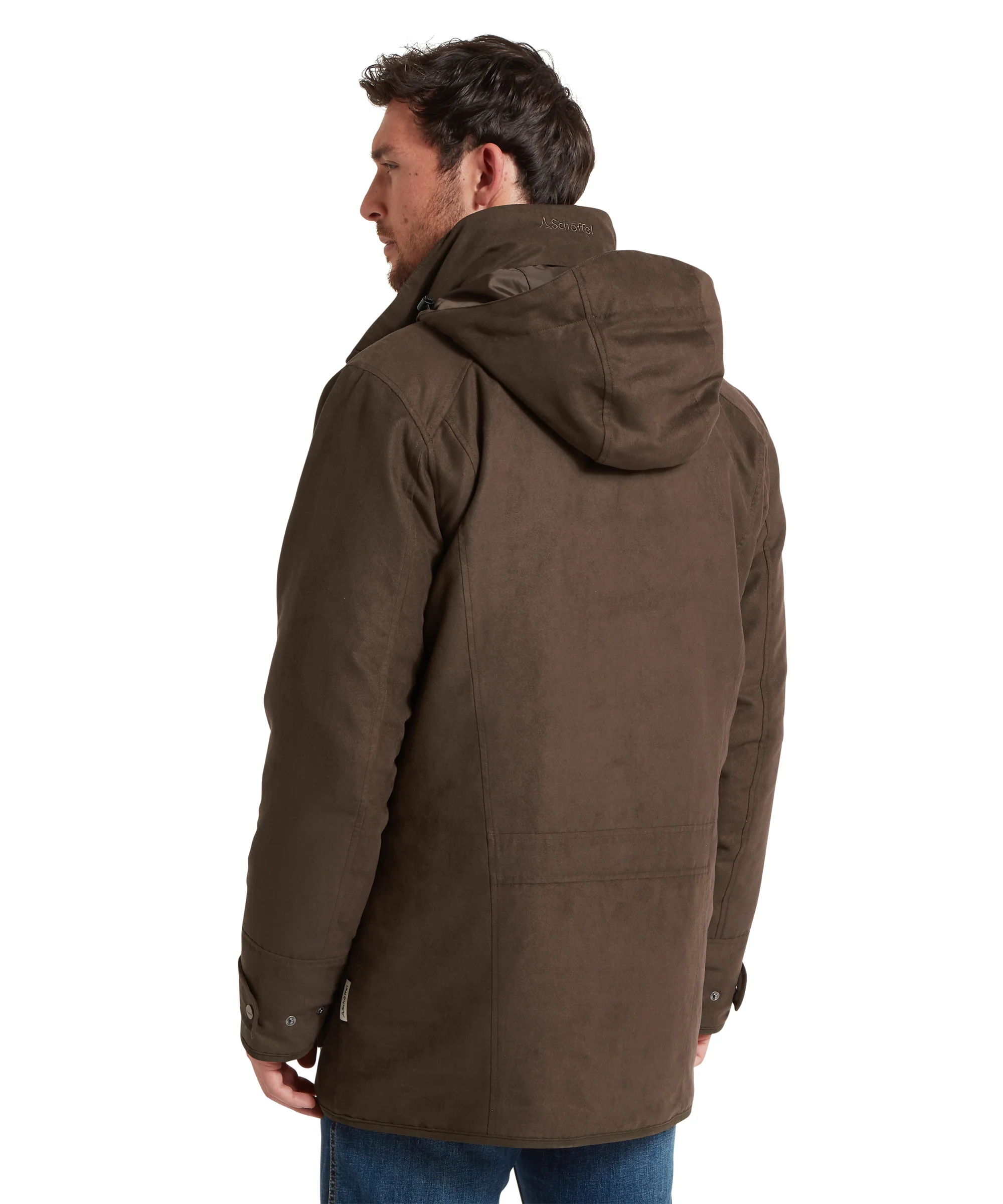 Oundle Country Coat - Coffee Bean - Image 5