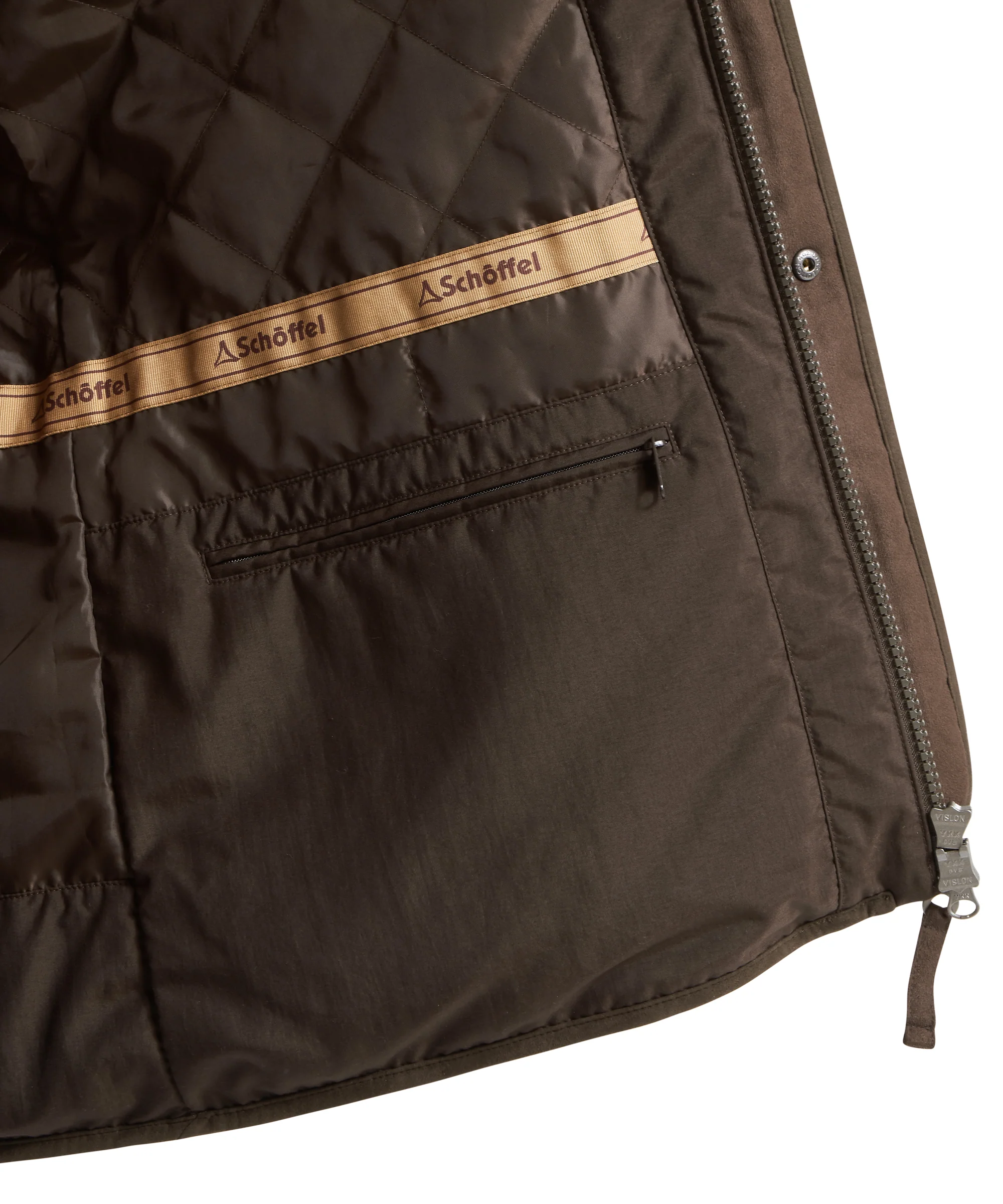 Oundle Country Coat - Coffee Bean - Image 9