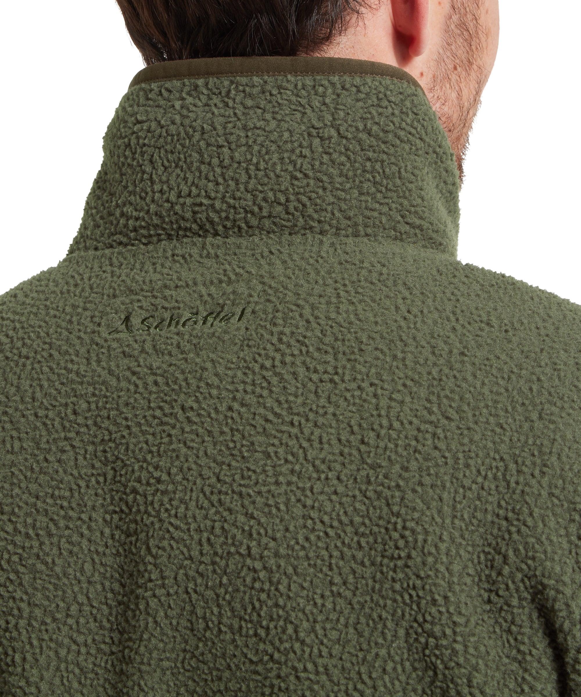 Berkeley Retro Quarter Zip Fleece - Woodland - Image 14