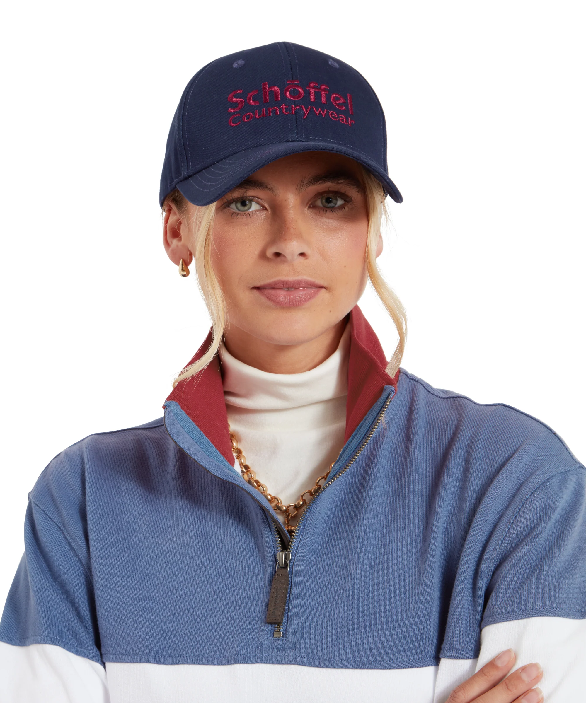 Country Trucker Cap - Navy - Image 2