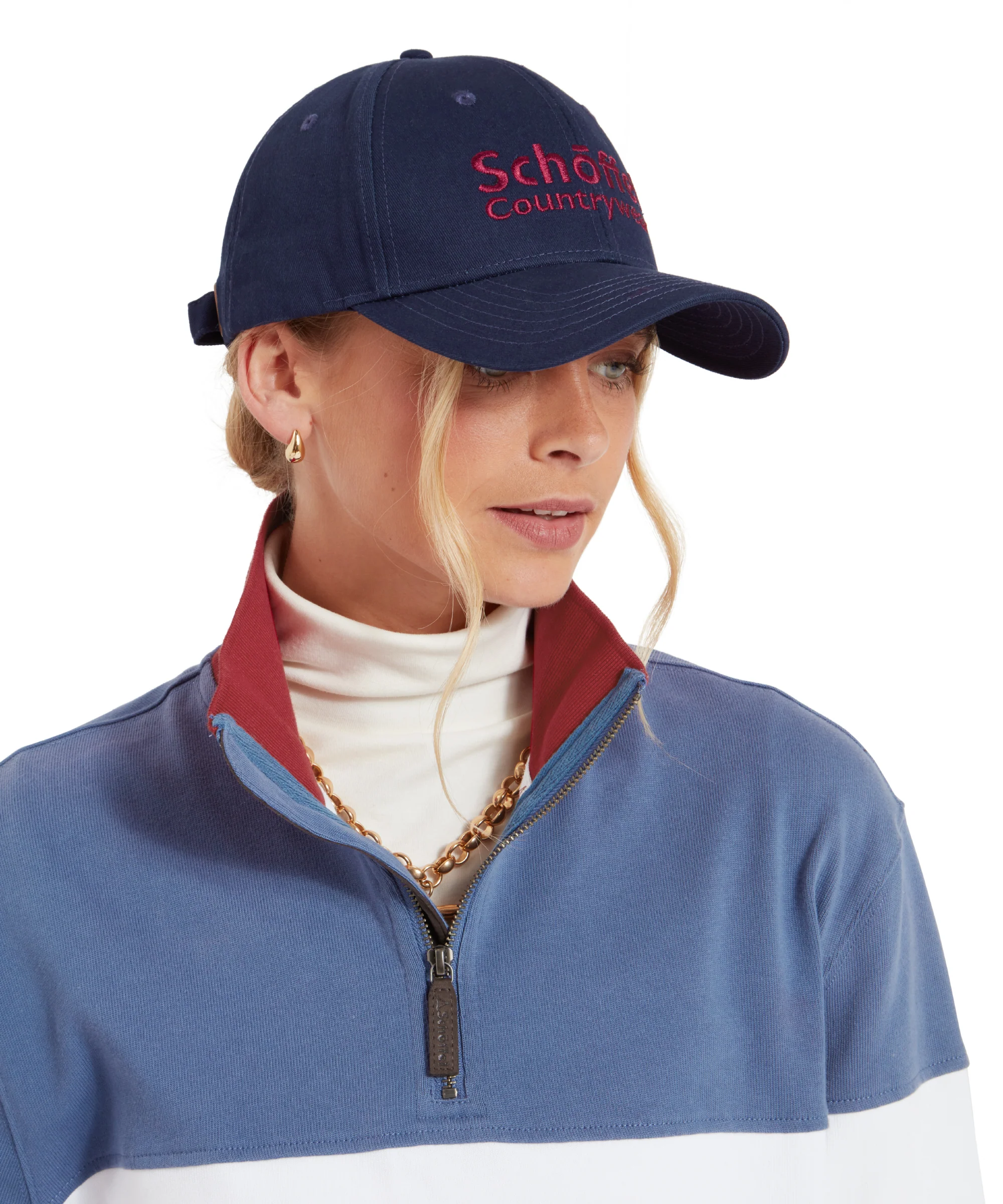 Country Trucker Cap - Navy - Image 4