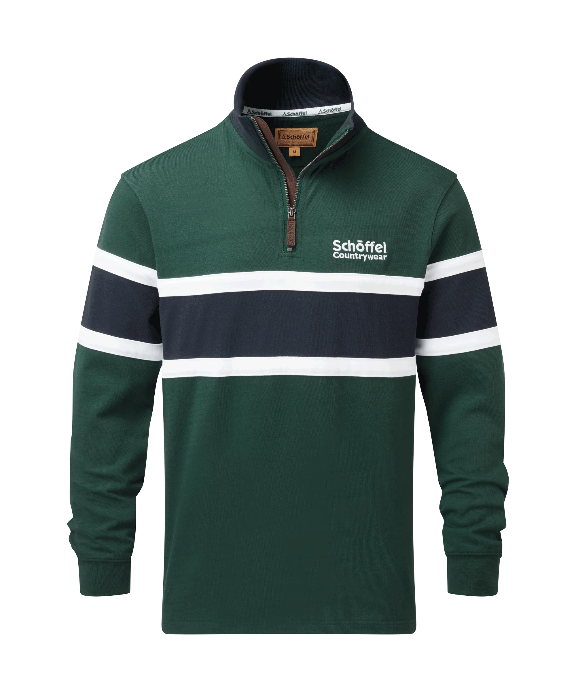 Exmouth Heritage Quarter Zip - Pine Green