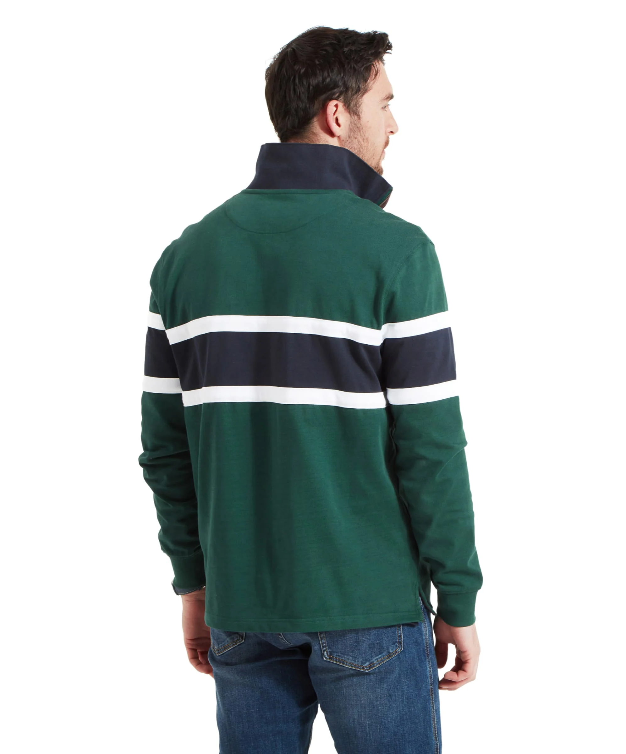 Exmouth Heritage Quarter Zip - Pine Green - Image 8