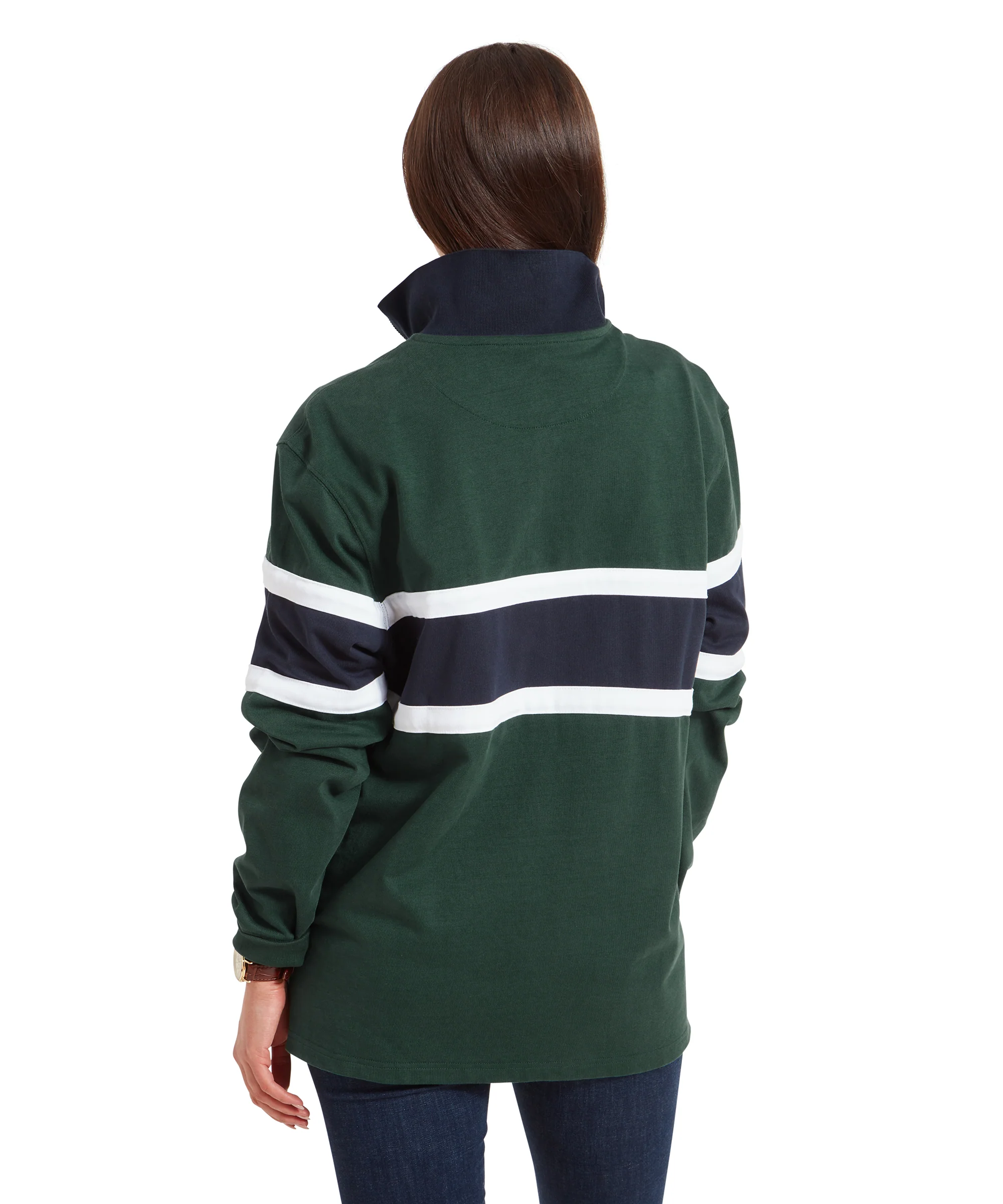 Exmouth Heritage Quarter Zip - Pine Green - Image 9