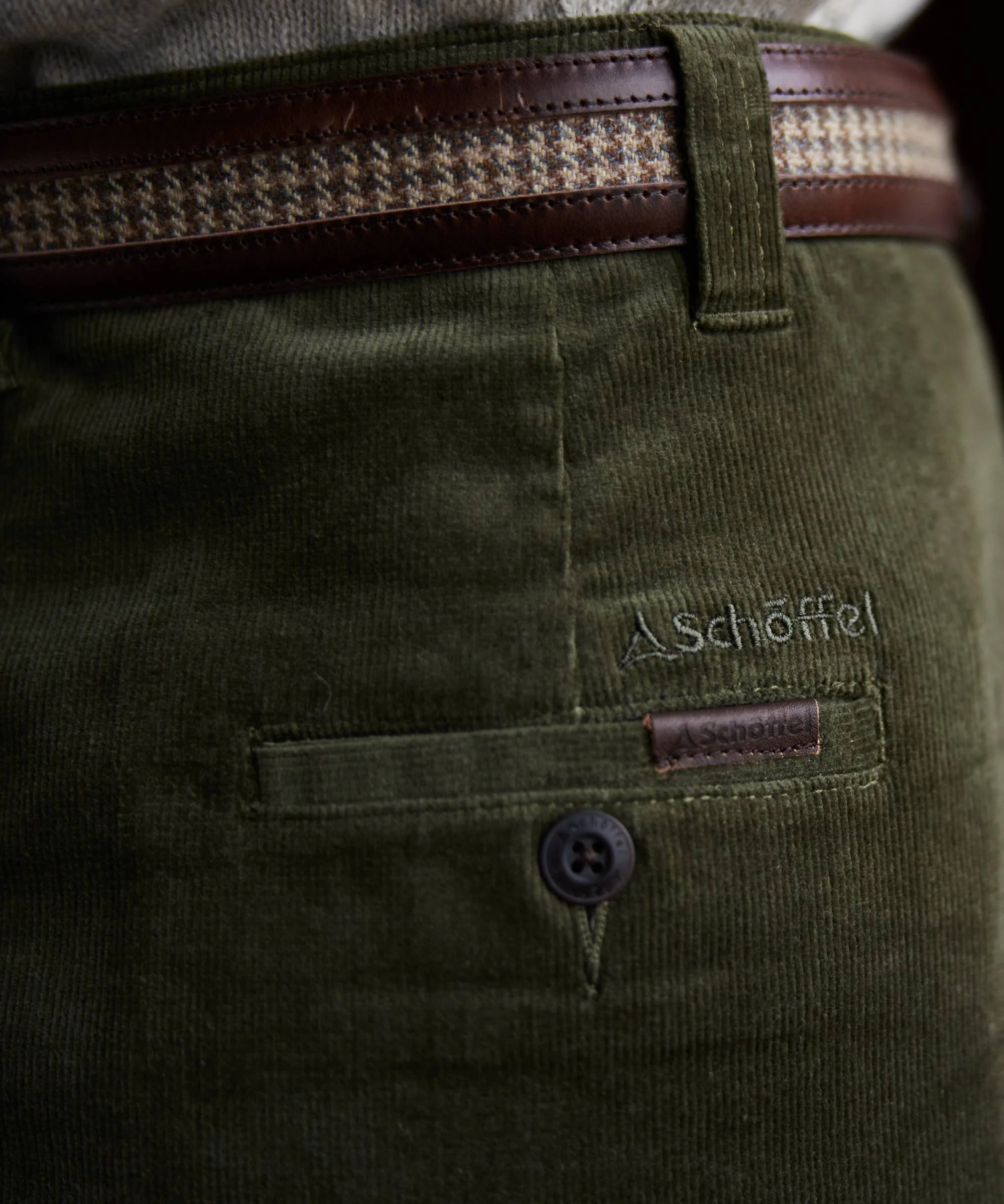 Hartington Belt - Houndstooth Tweed - Image 4