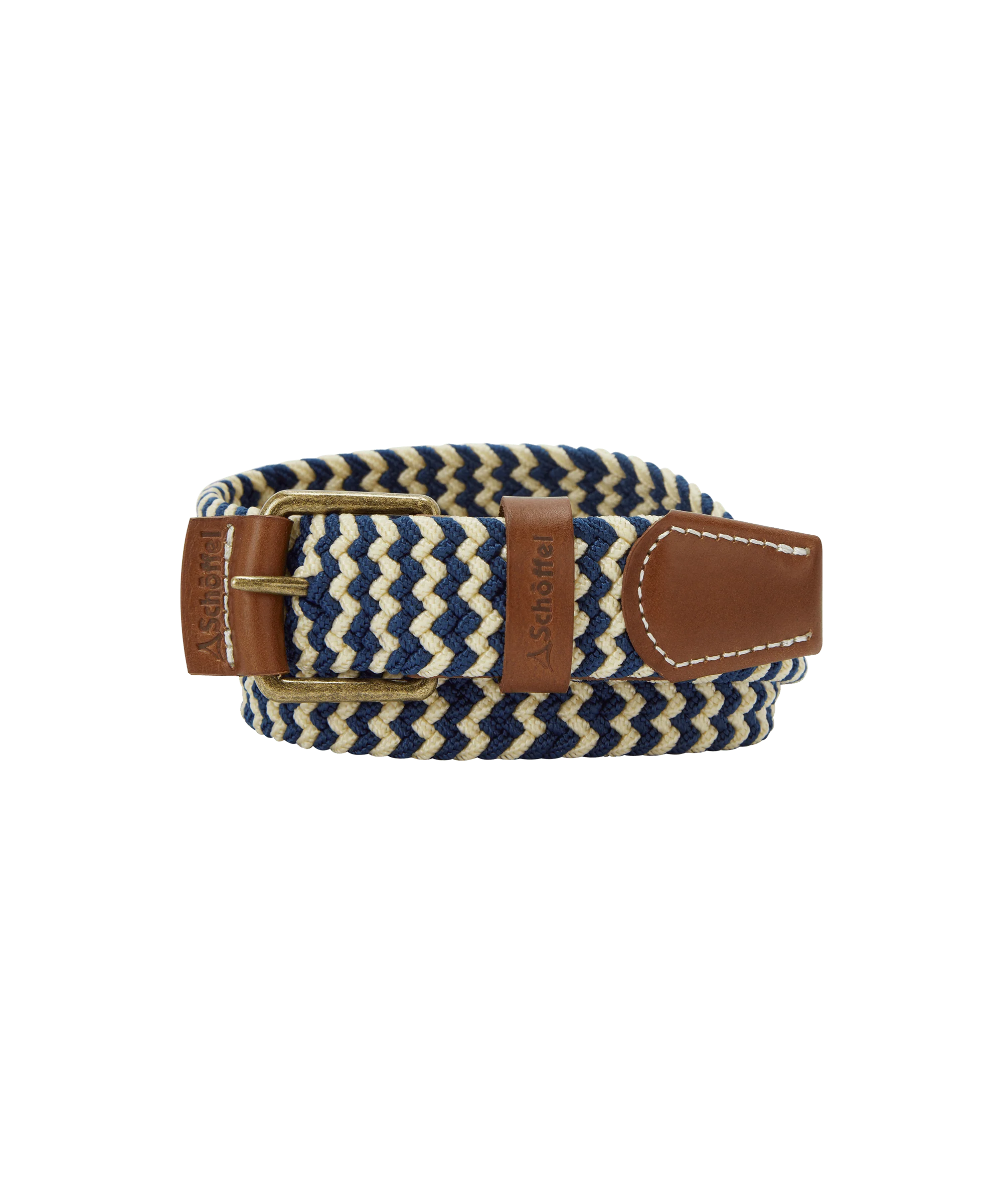 Matlock Belt - Navy/Lemon