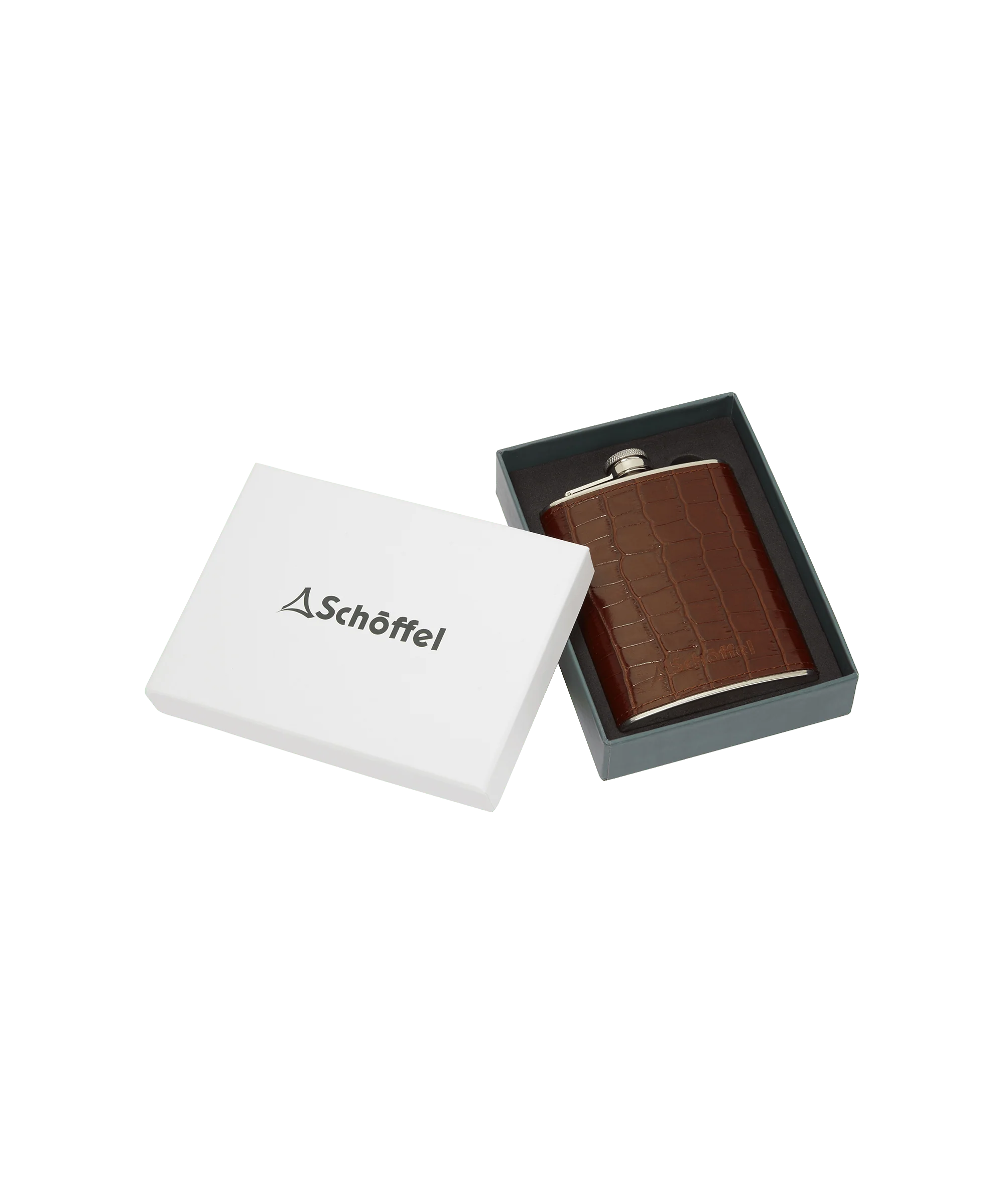 Hip Flask - Dark Brown - Image 2