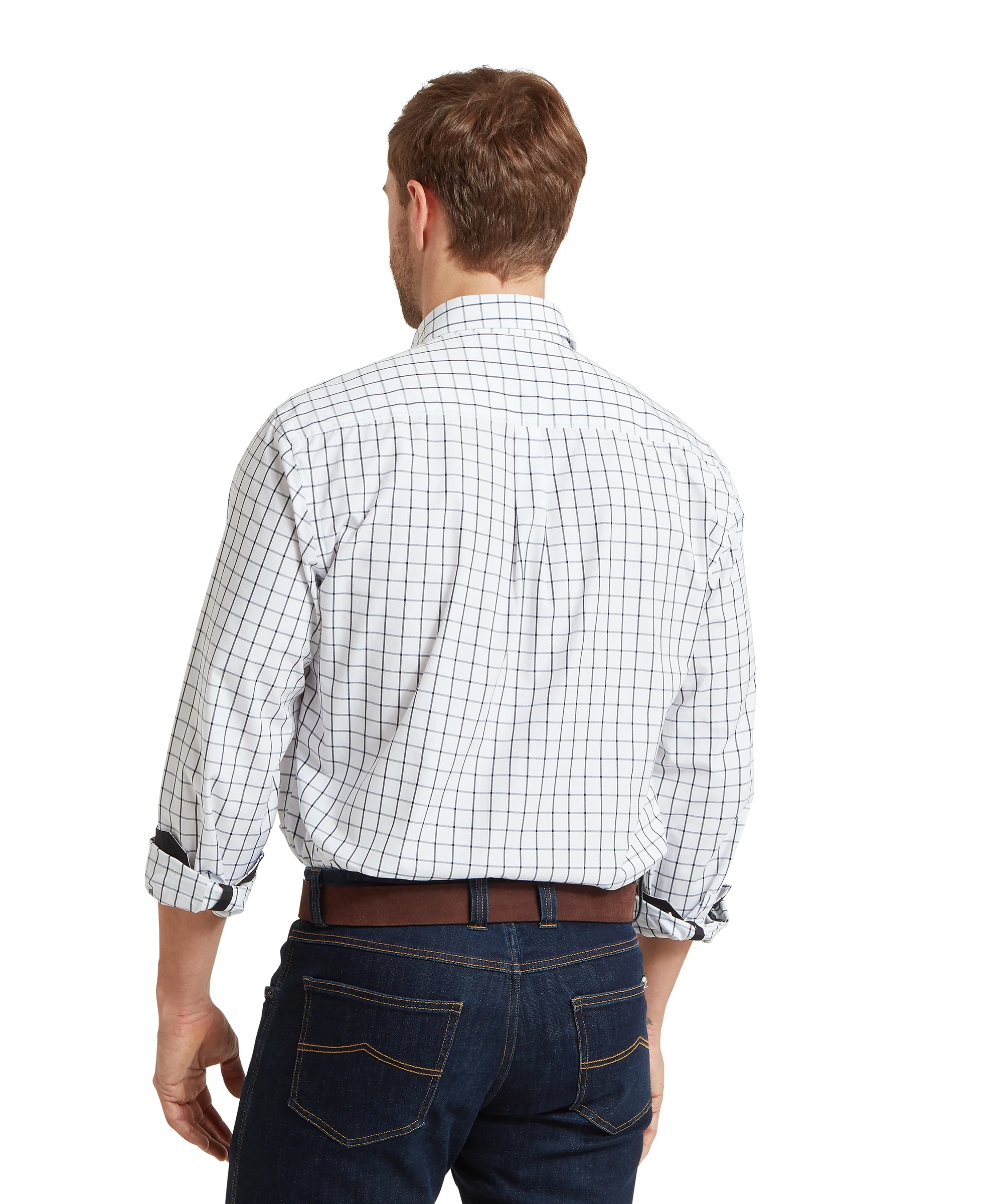Westminster Classic Shirt - Navy Check - Image 5