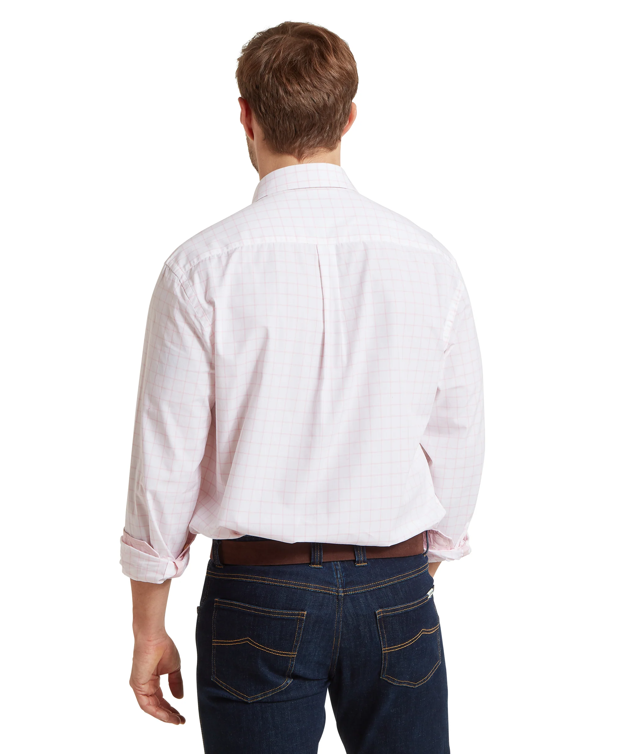 Westminster Classic Shirt - Pale Pink Check - Image 6