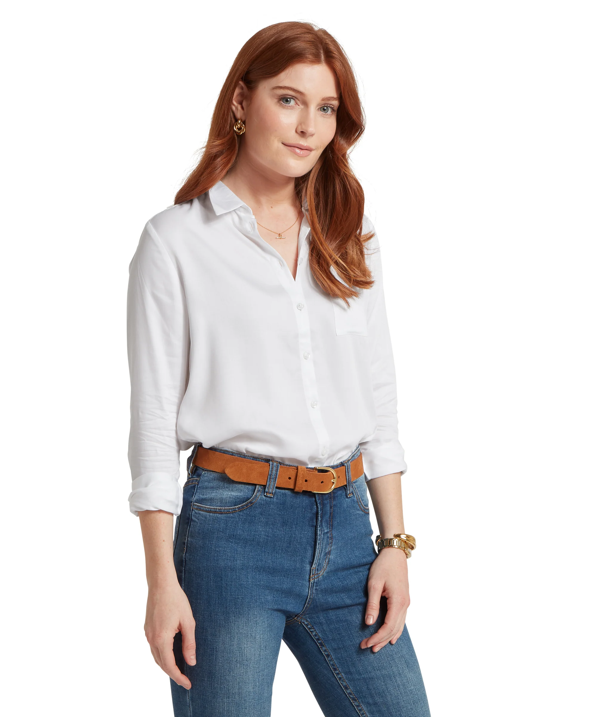 Alton Blouse - White - Image 4