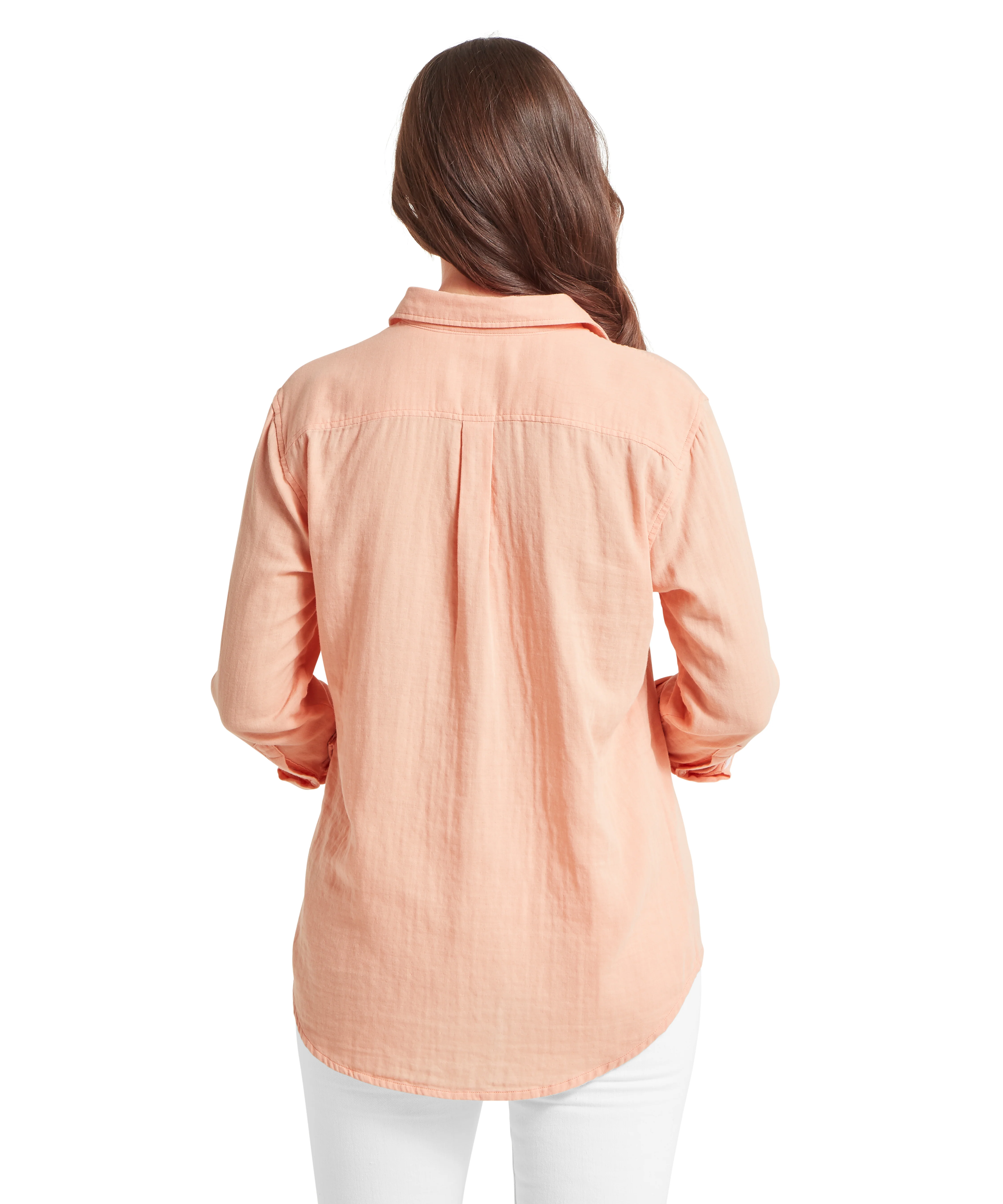 Ashdon Shirt - Coral Peach - Image 5
