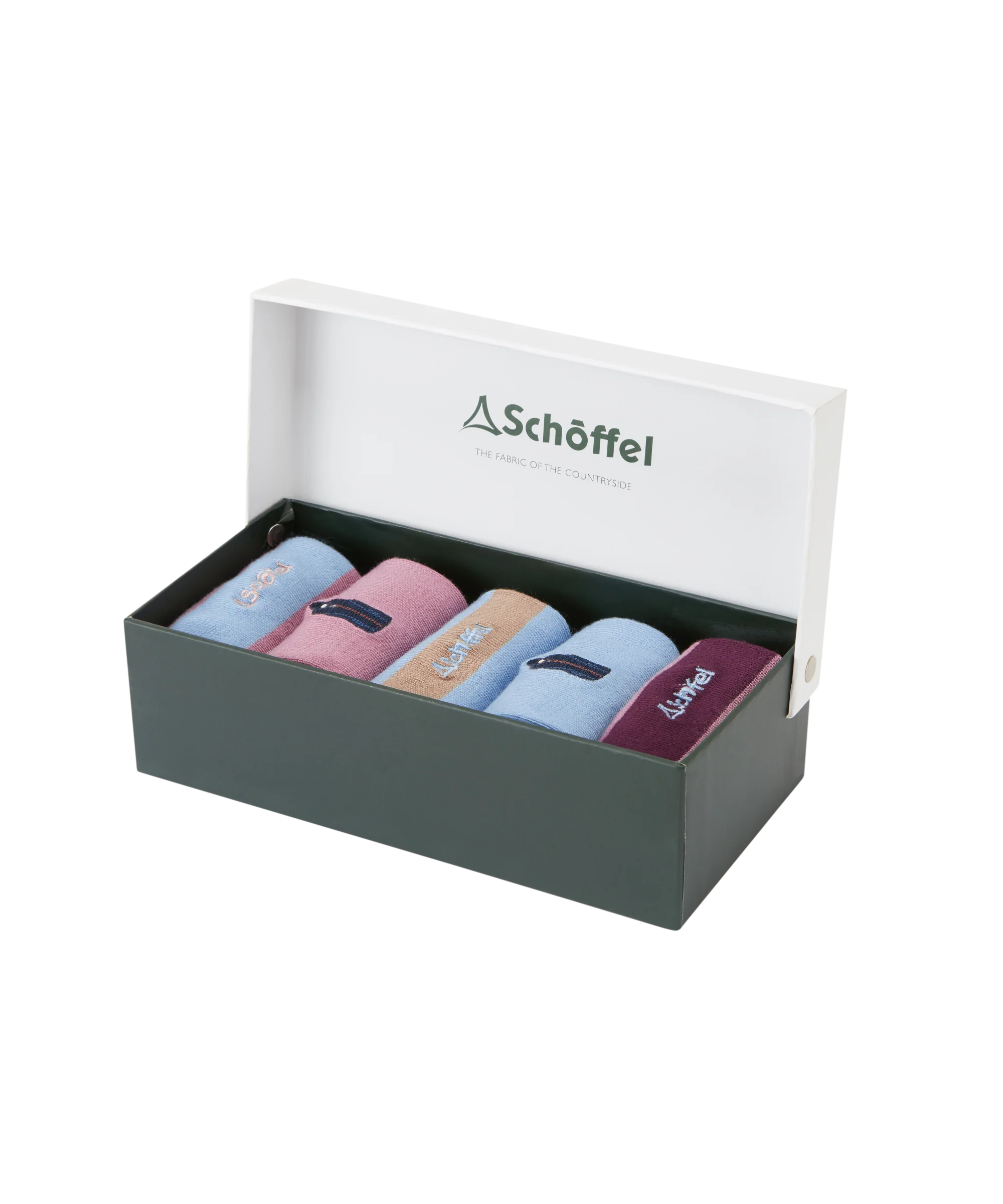 Women's Bamboo Sock (Box Of 5) - Lyndon Mix - Image 2