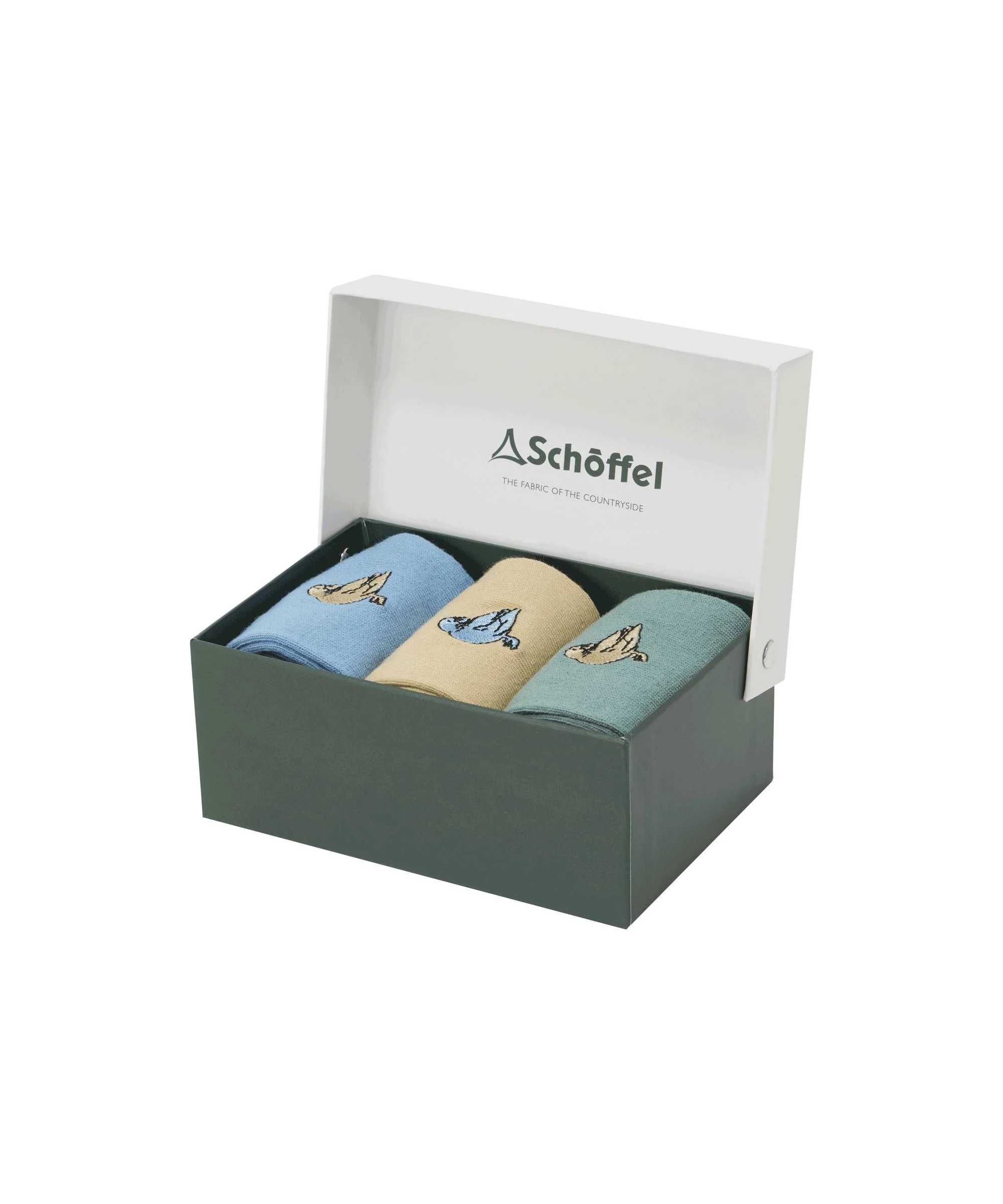 Women's Bamboo Socks (Box of 3) - Duck Print - Image 2